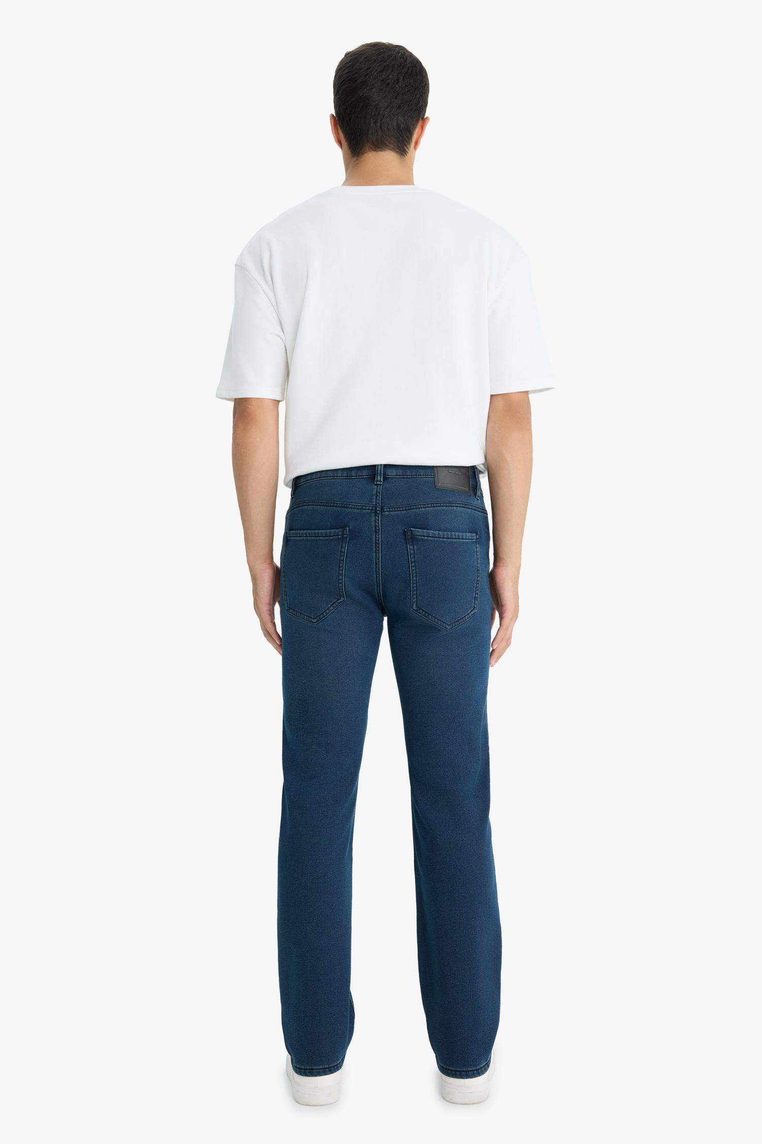 Джинсы Regular Fit Sergio с обычной талией, прямой низ