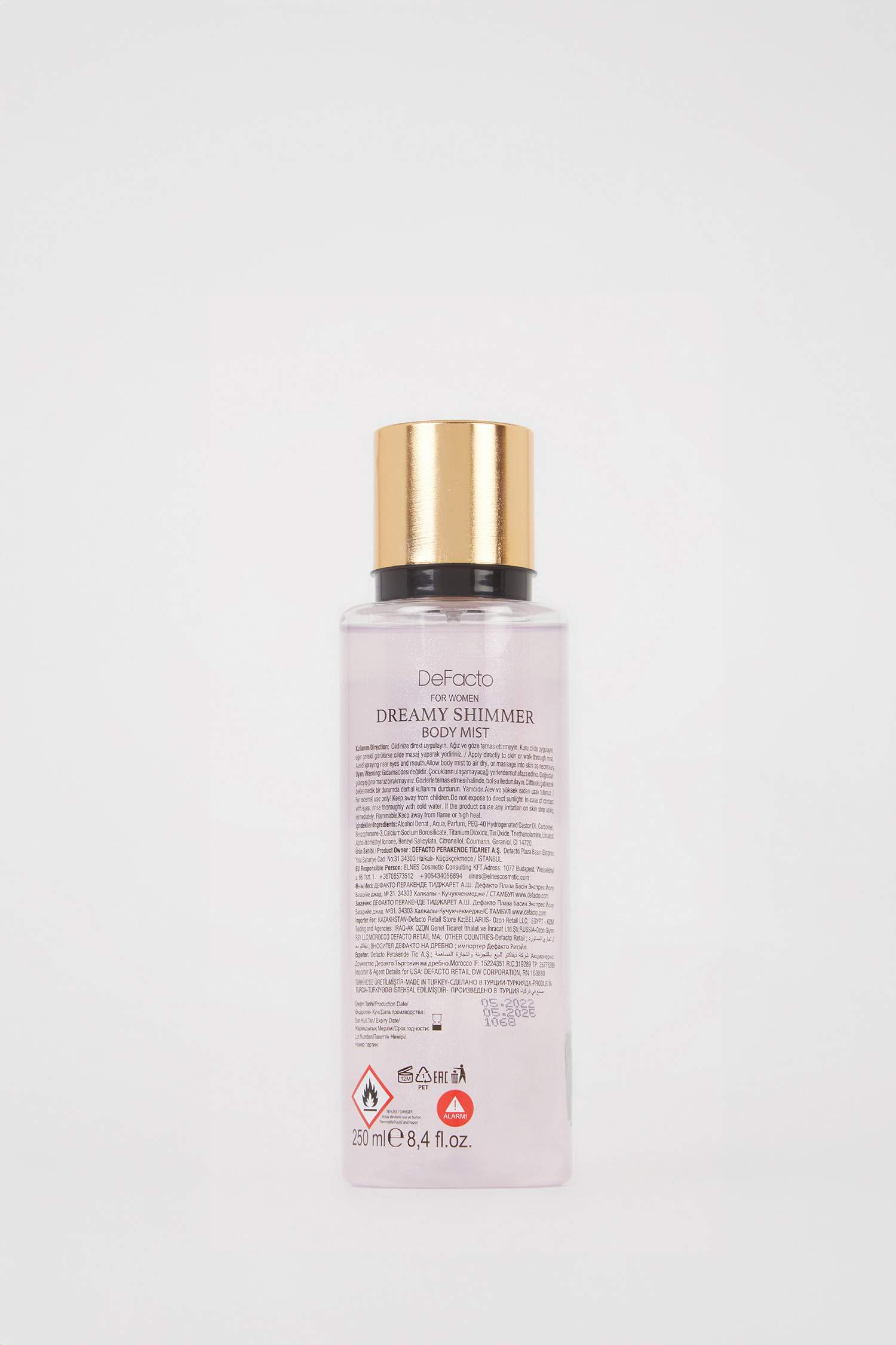 زجاجة عطر نسائي زهري 250 ml