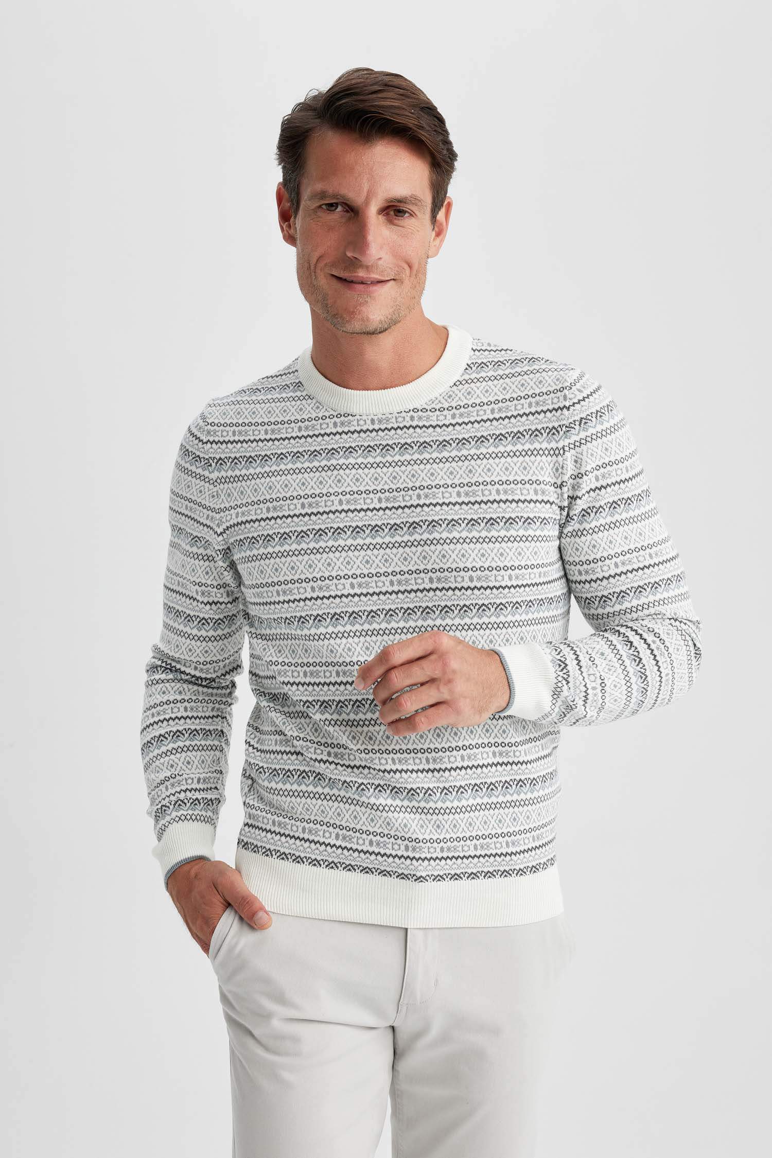 Pull Tricot Col rond