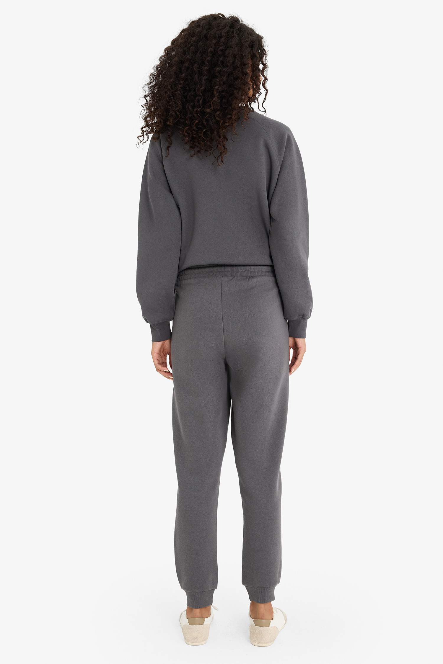 jogger Basic Thick Sweatshirt Fabric Trousers