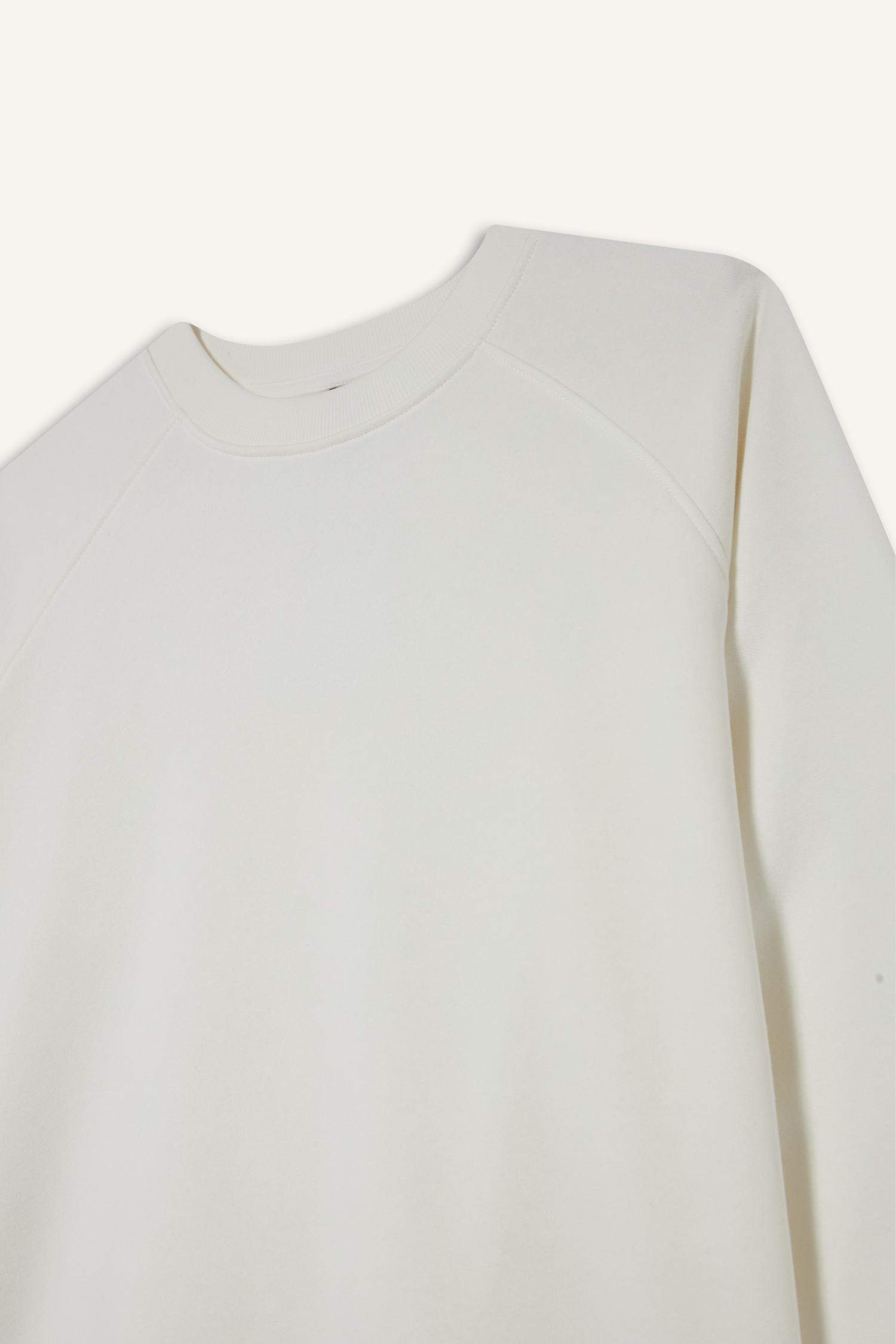 Оверсайз, свободный покрой, круглый вырез, базовая, простая толстая толстовка