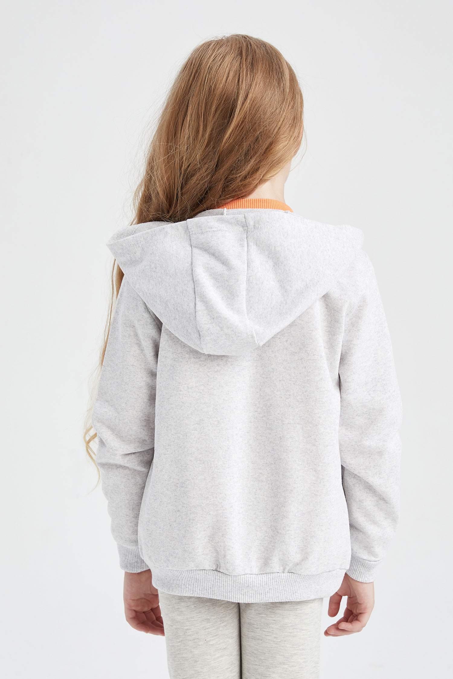 Кардиган с капюшоном для девочек, Школьная коллекция