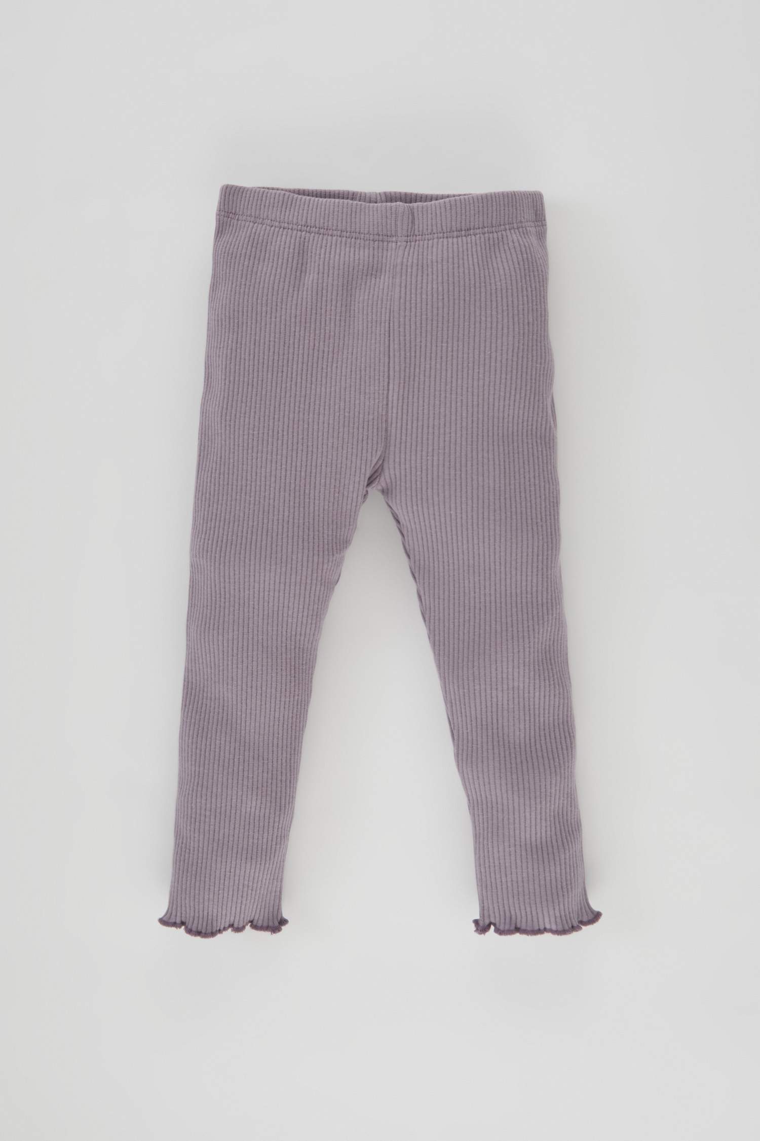 Kız Bebek Düz Paça Fitilli Kaşkorse Tayt