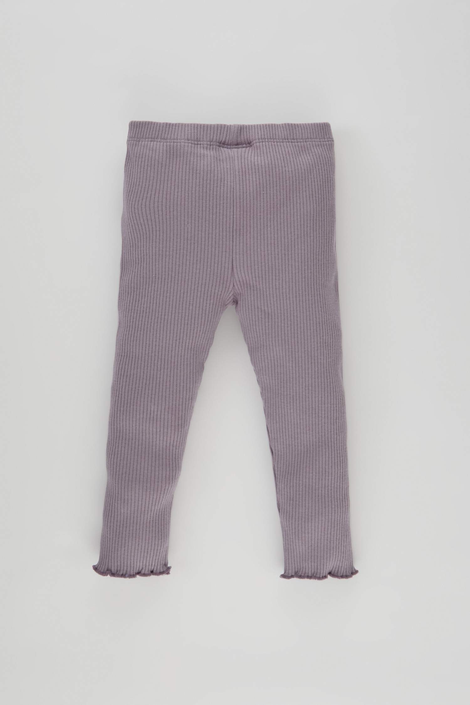 Kız Bebek Düz Paça Fitilli Kaşkorse Tayt