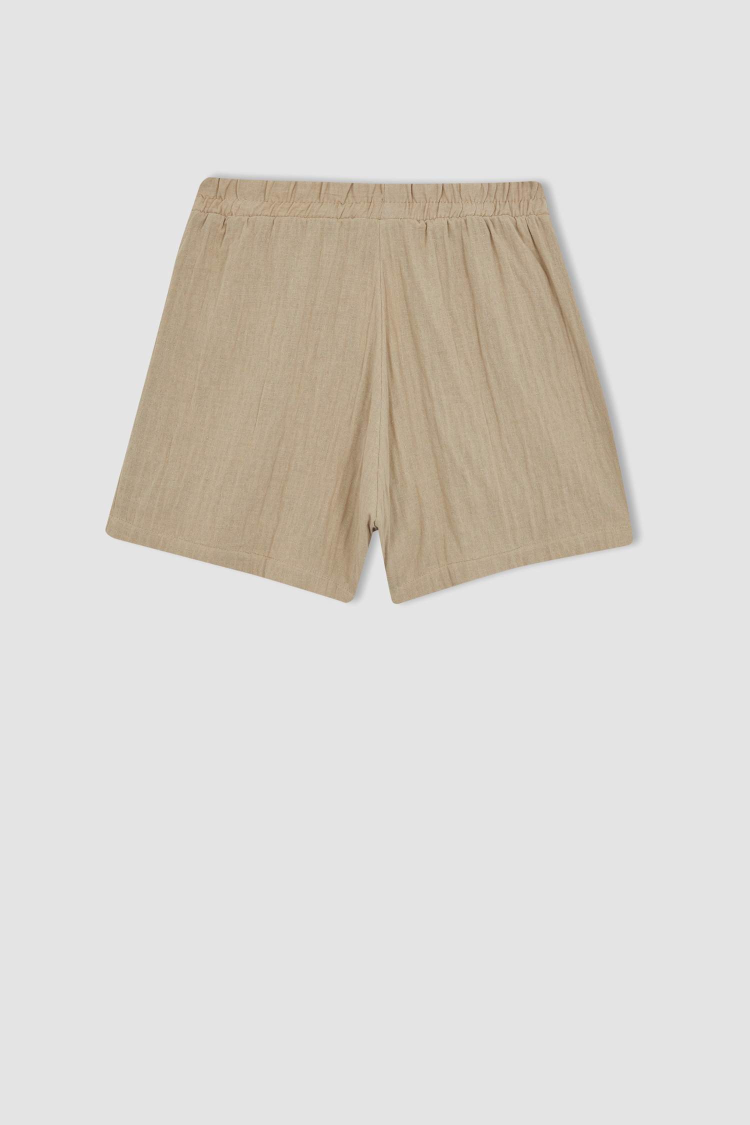 Short en mousseline taille normale à coupe régulière