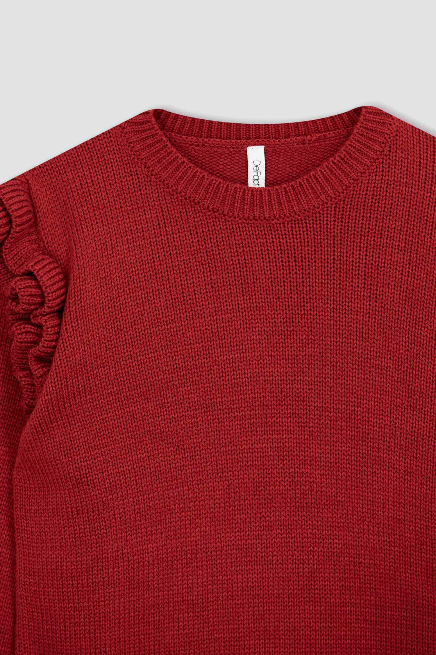 Pull Tricot Col rond Fille