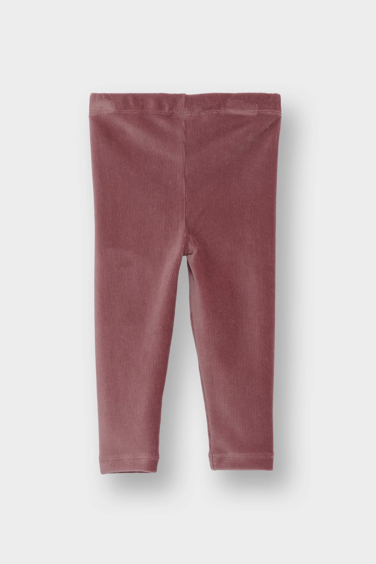 سروال ضيق بنات قصة عادية مخمل مضلع بساق مطاطي