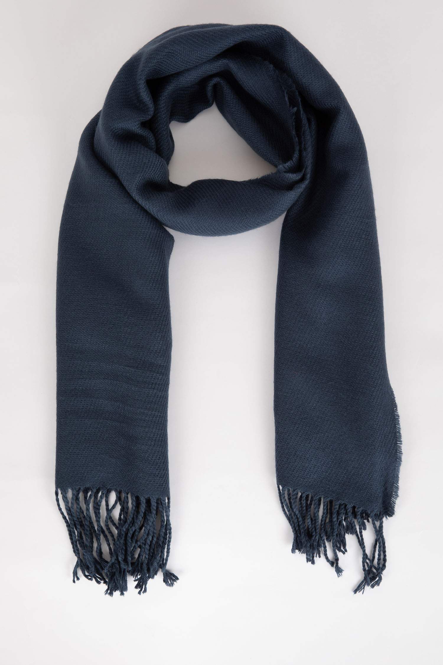 Erkek Basic Püsküllü Atkı