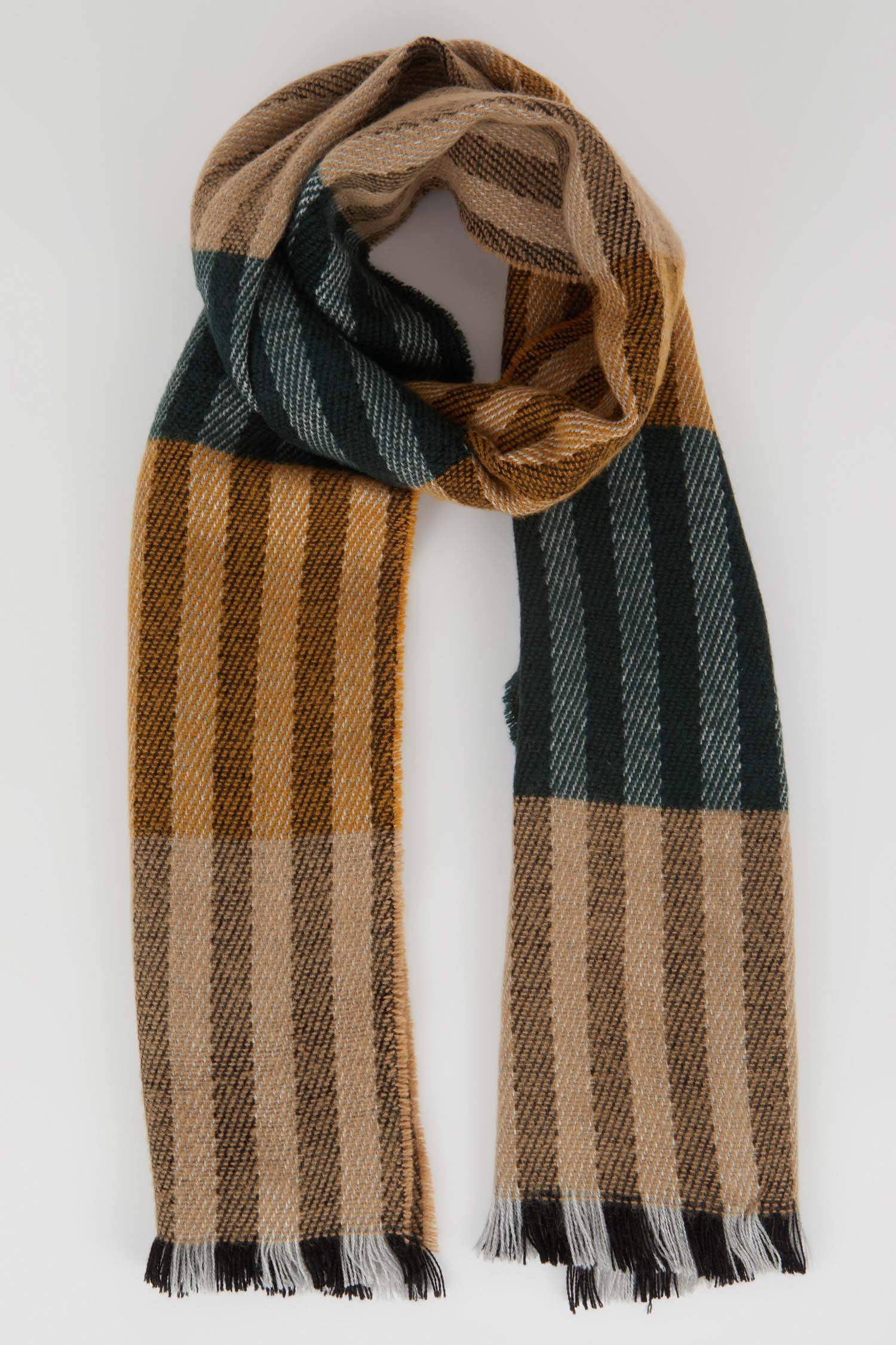 Erkek Çizgi Desenli Atkı