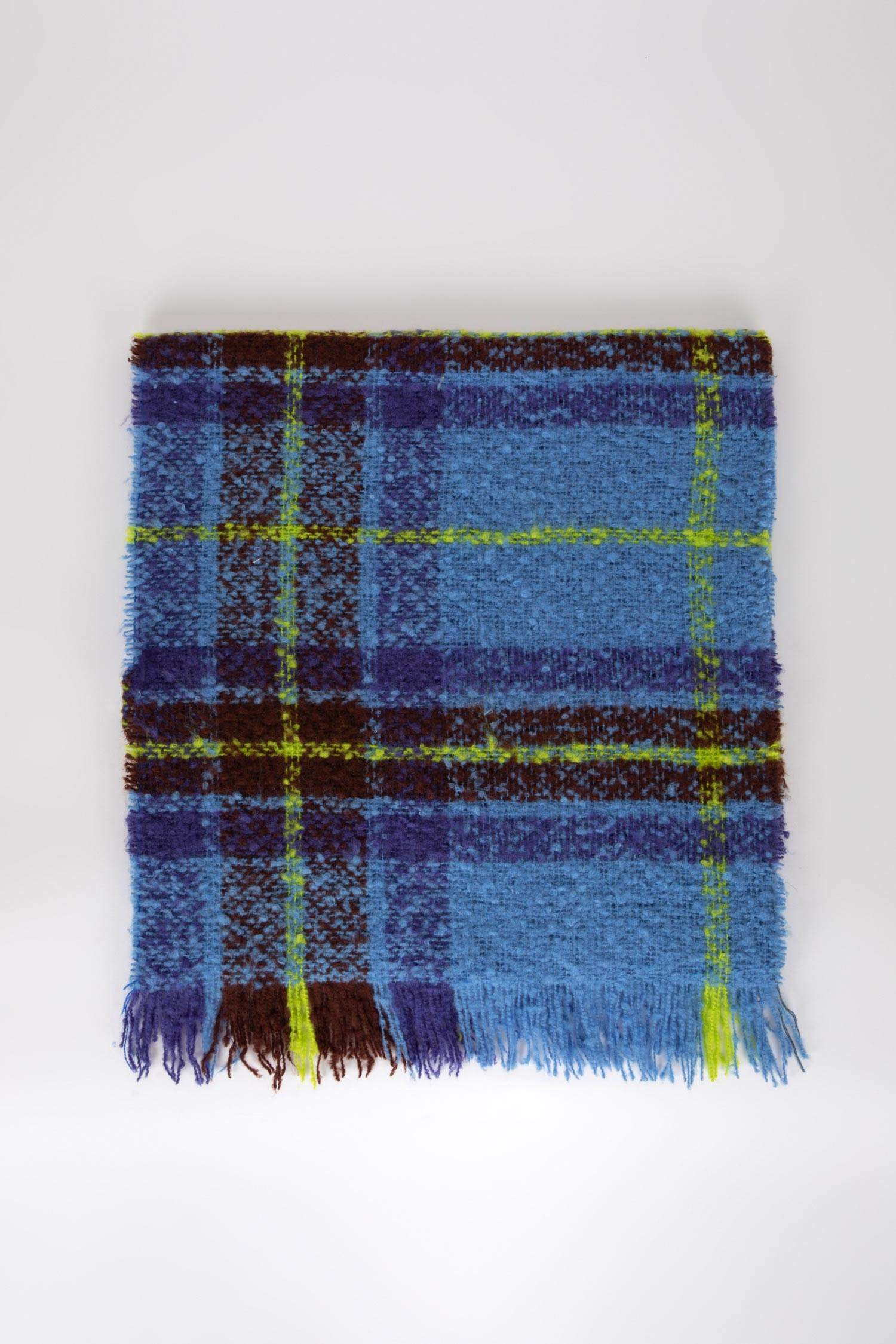 Erkek Ekose Desenli Şal