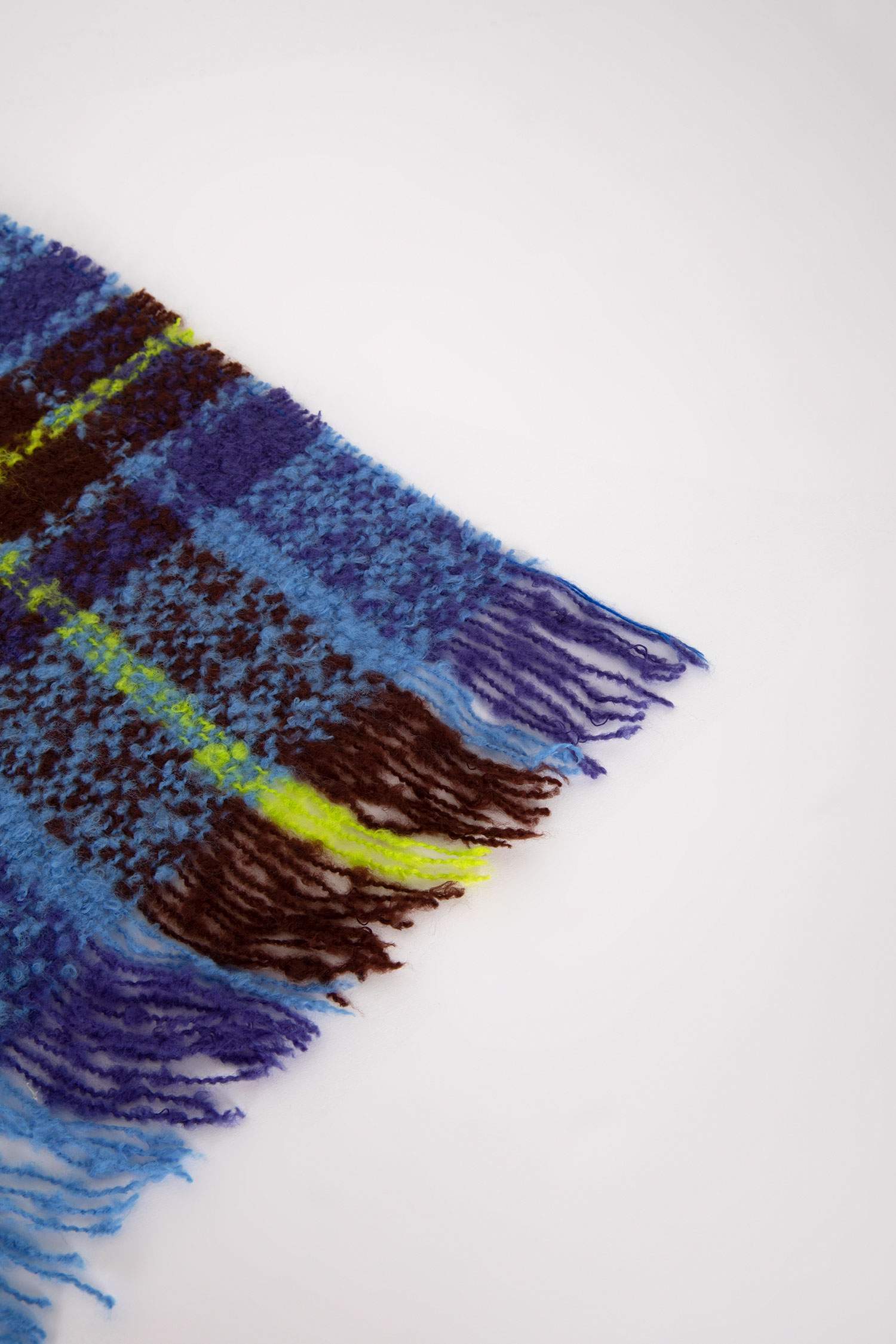 Erkek Ekose Desenli Şal