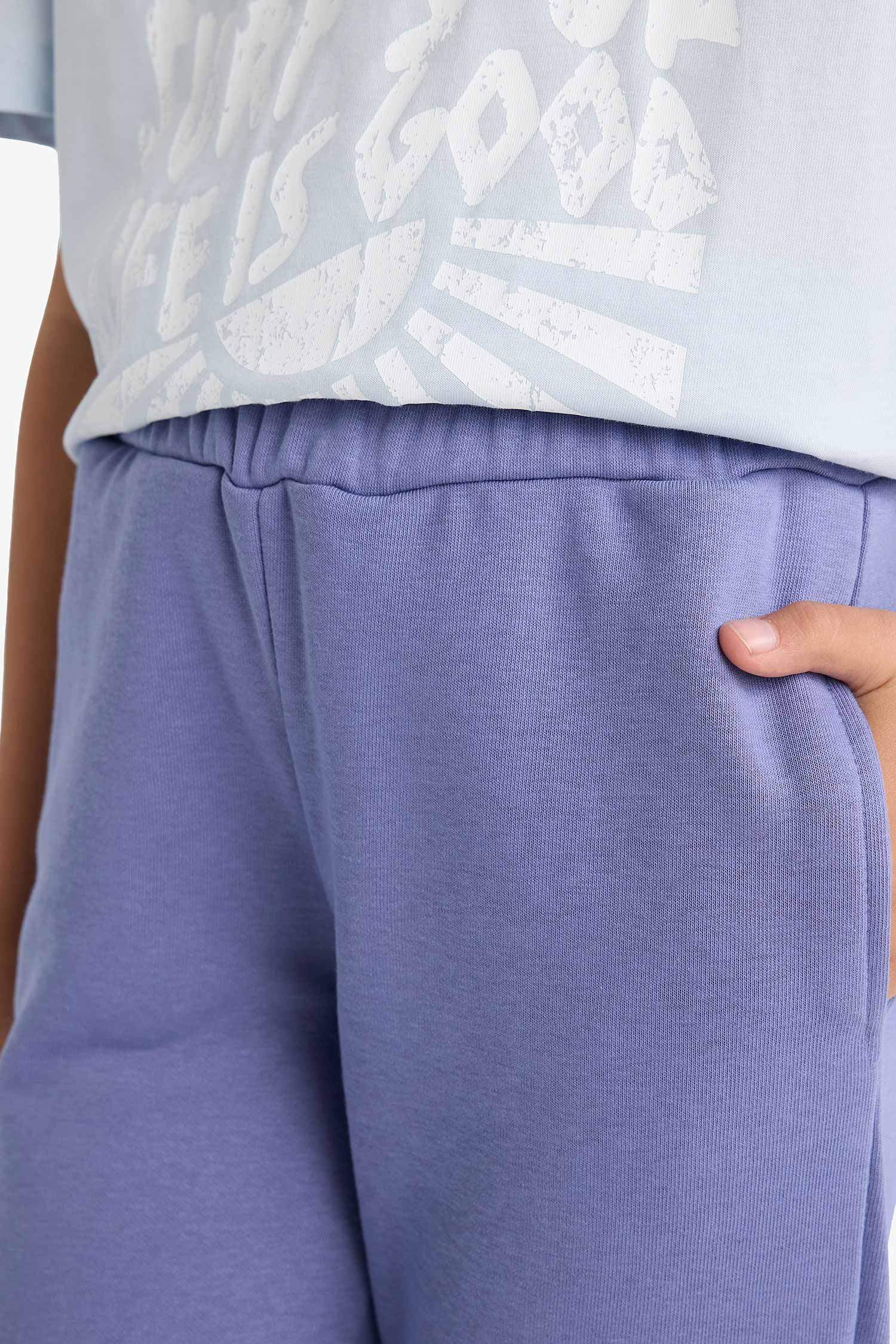 Girl Standard Fit Basic Elastic Waist Jogger Sweatpants