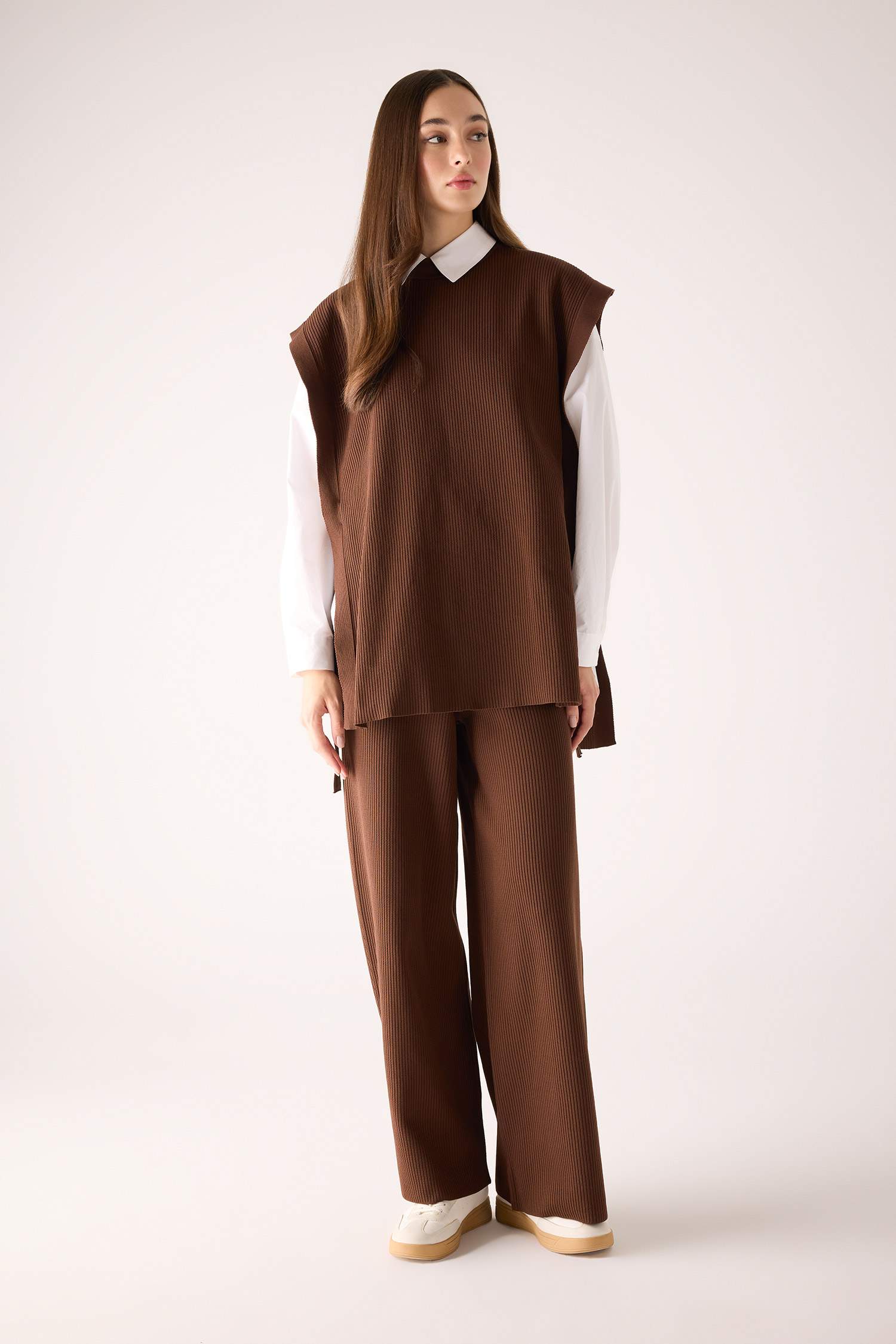 Relax Fit Basic Knitwear Trousers