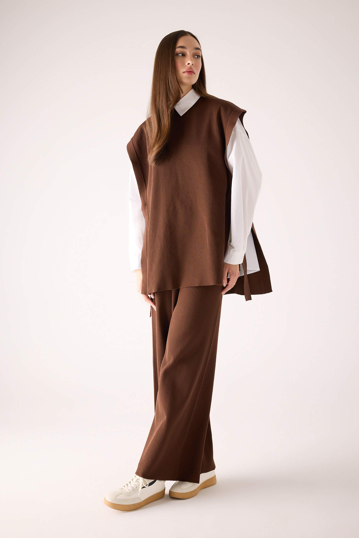 Relax Fit Basic Knitwear Trousers