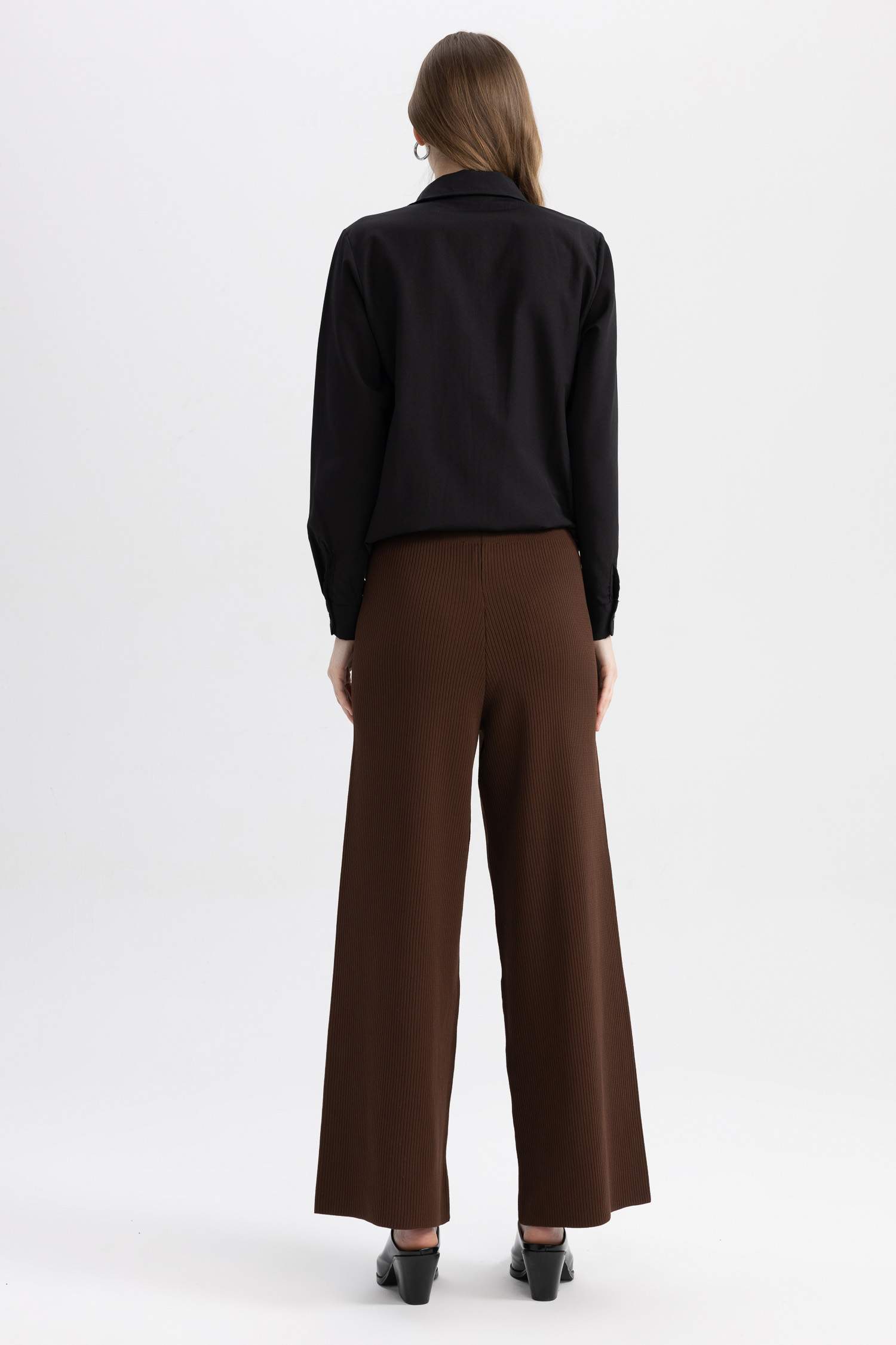 Relax Fit Basic Knitwear Trousers