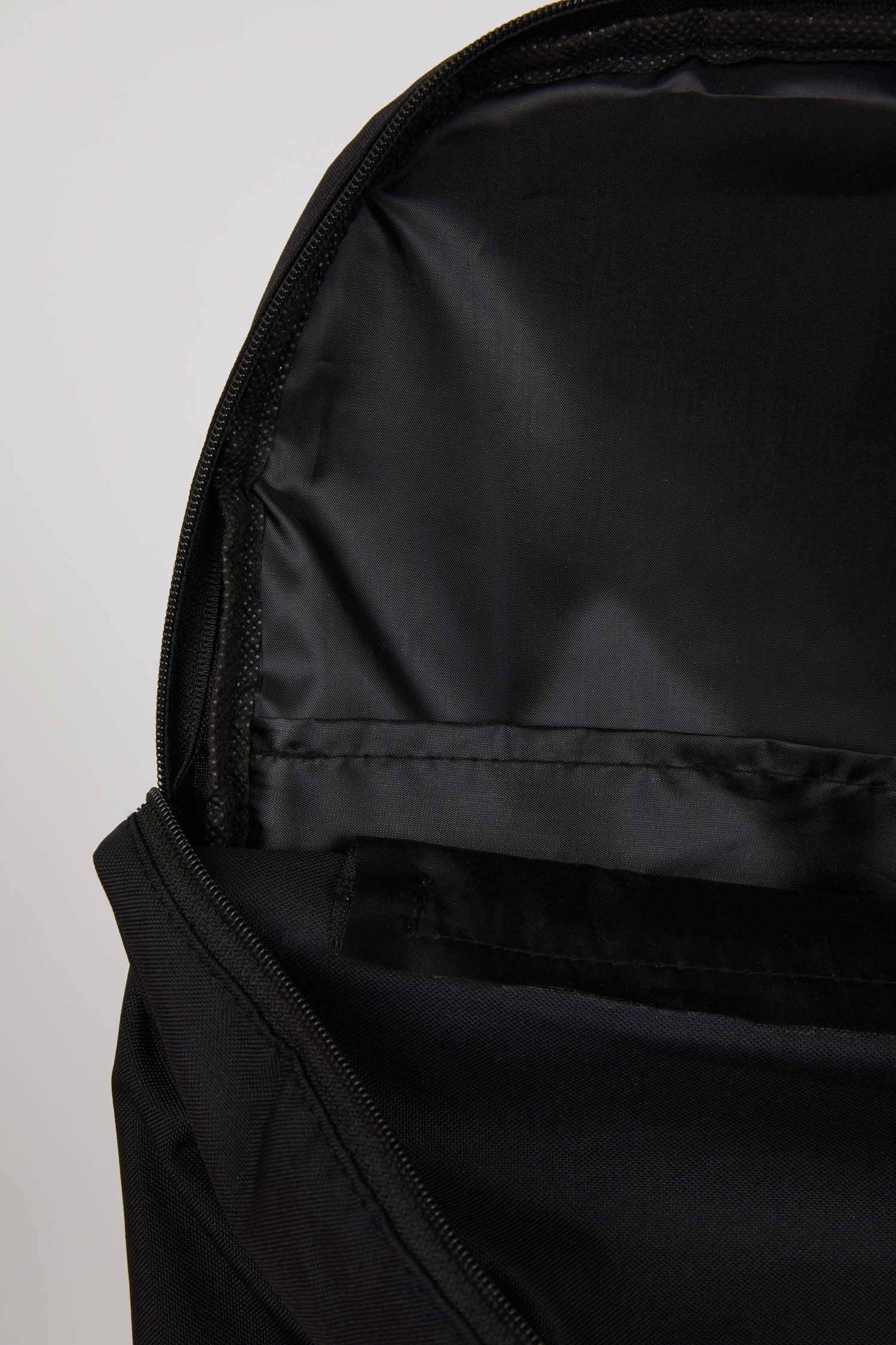 Black MEN Men SelfHealing WaterRepellent Fabric Backpack 2547569