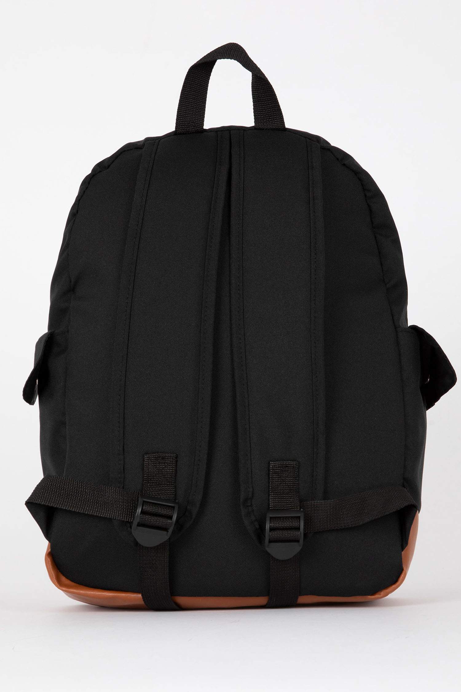 Black MAN Men WaterRepellent Fabric Backpack 2544232 DeFacto