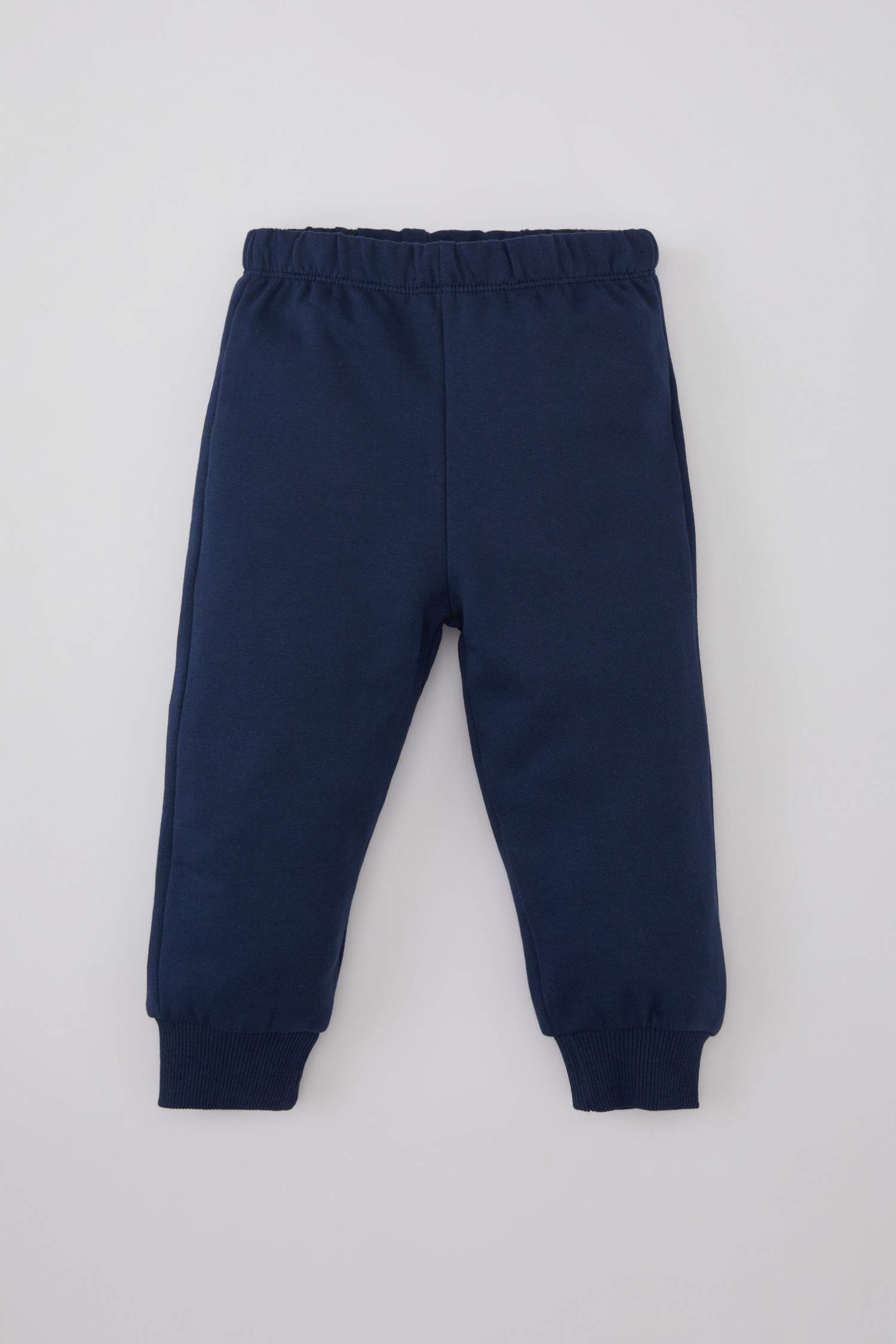 Erkek Bebek 2'li Takım İçi Yumuşak Tüylü Sweatshirt Eşofman Altı 