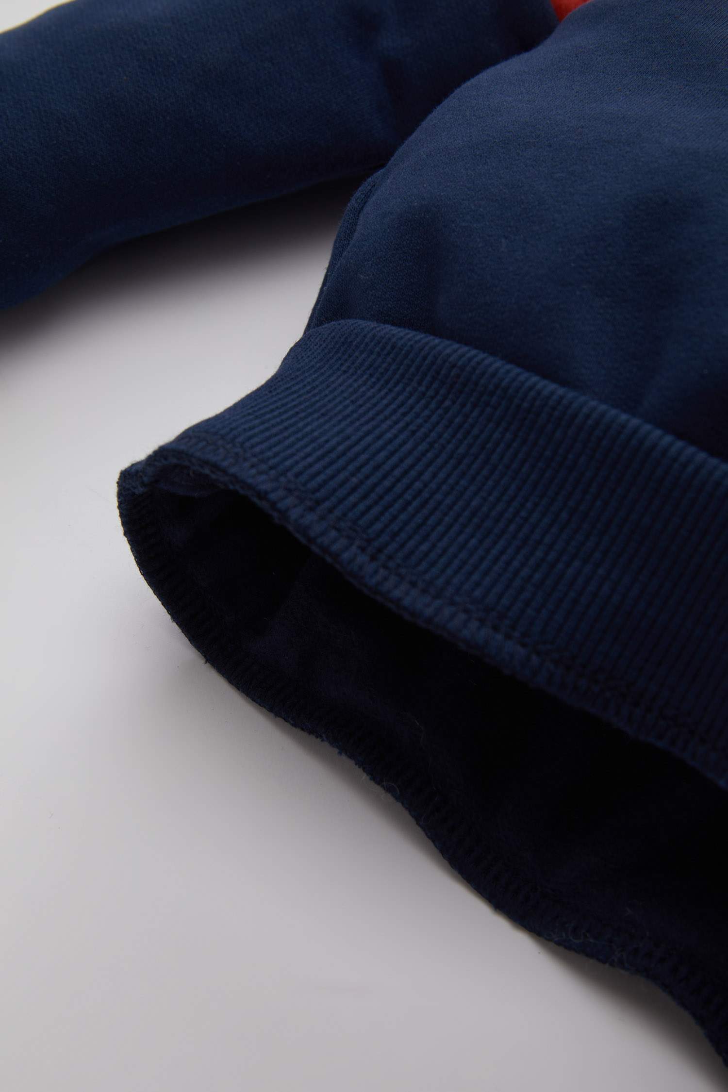 Erkek Bebek 2'li Takım İçi Yumuşak Tüylü Sweatshirt Eşofman Altı 