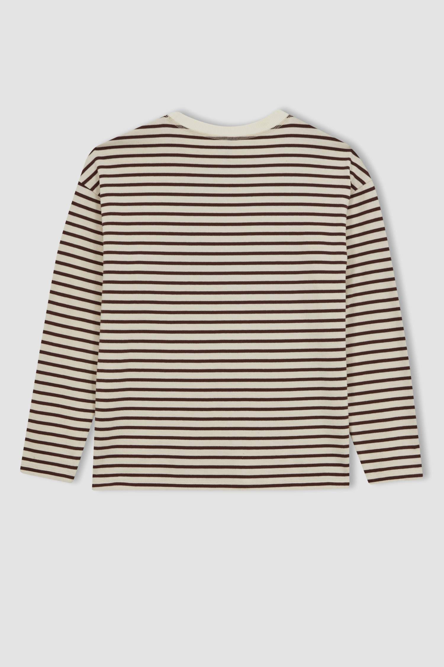 Свитшот стандартного кроя из 100% хлопка