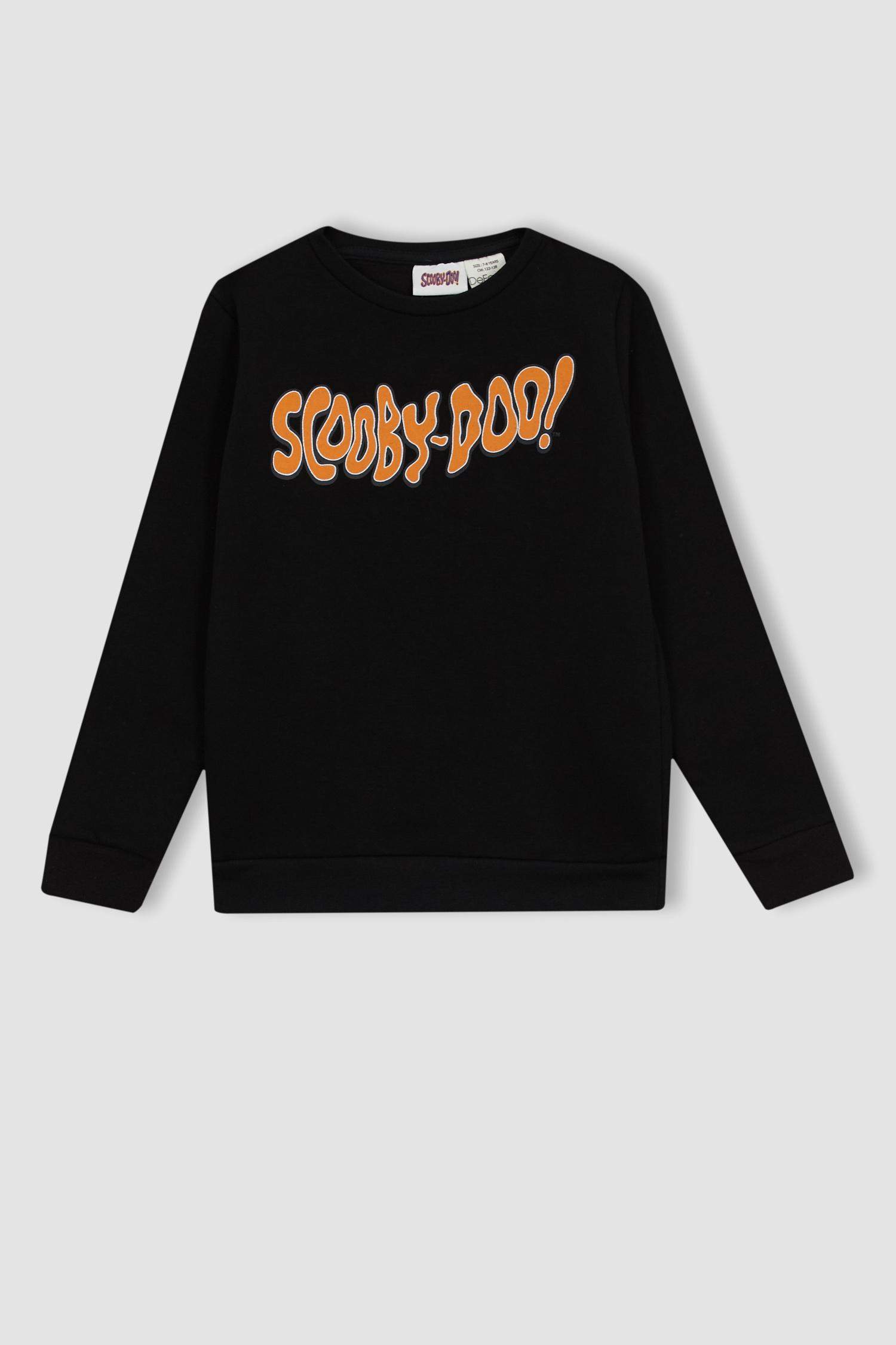 Regular Fit Scooby Doo Licensed Crew Neck Sweatshirt