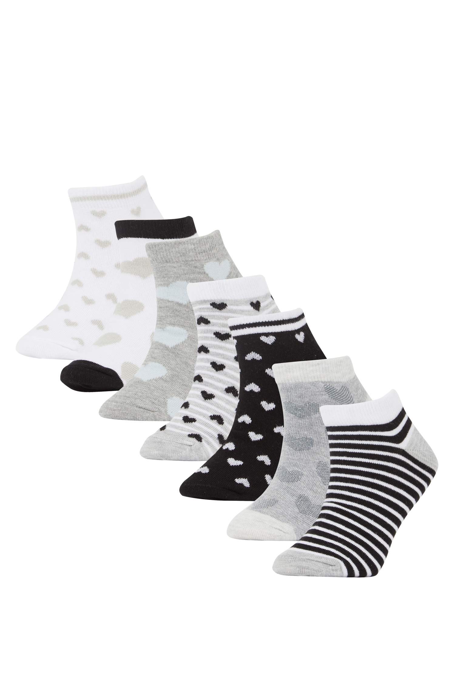 Mixed Color GIRLS & TEENS Girl 7 piece Long sock 2566449 | DeFacto