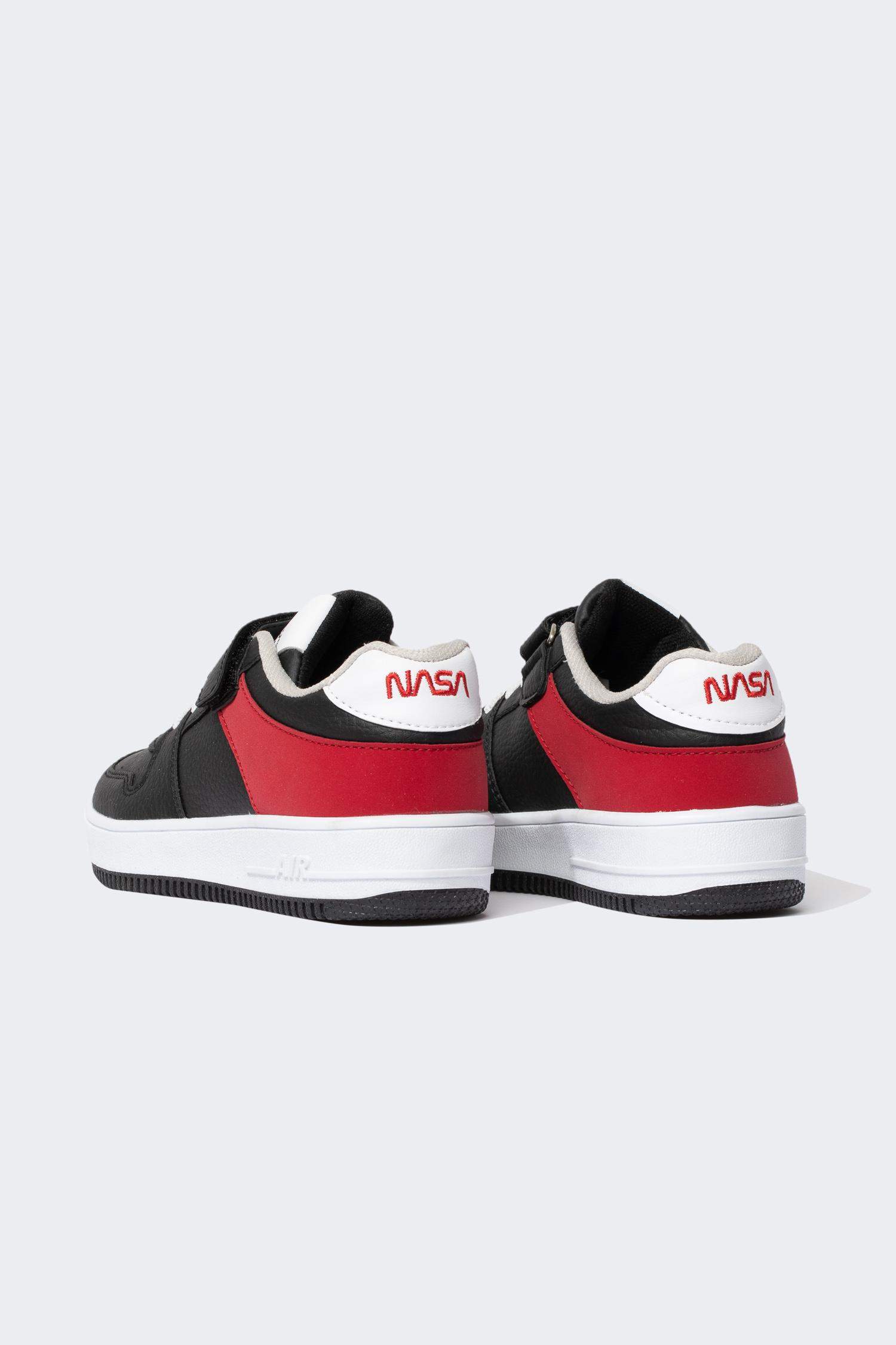 Baskets En Similicuir À Lacets À Semelle Haute Nasa Pour Garçon