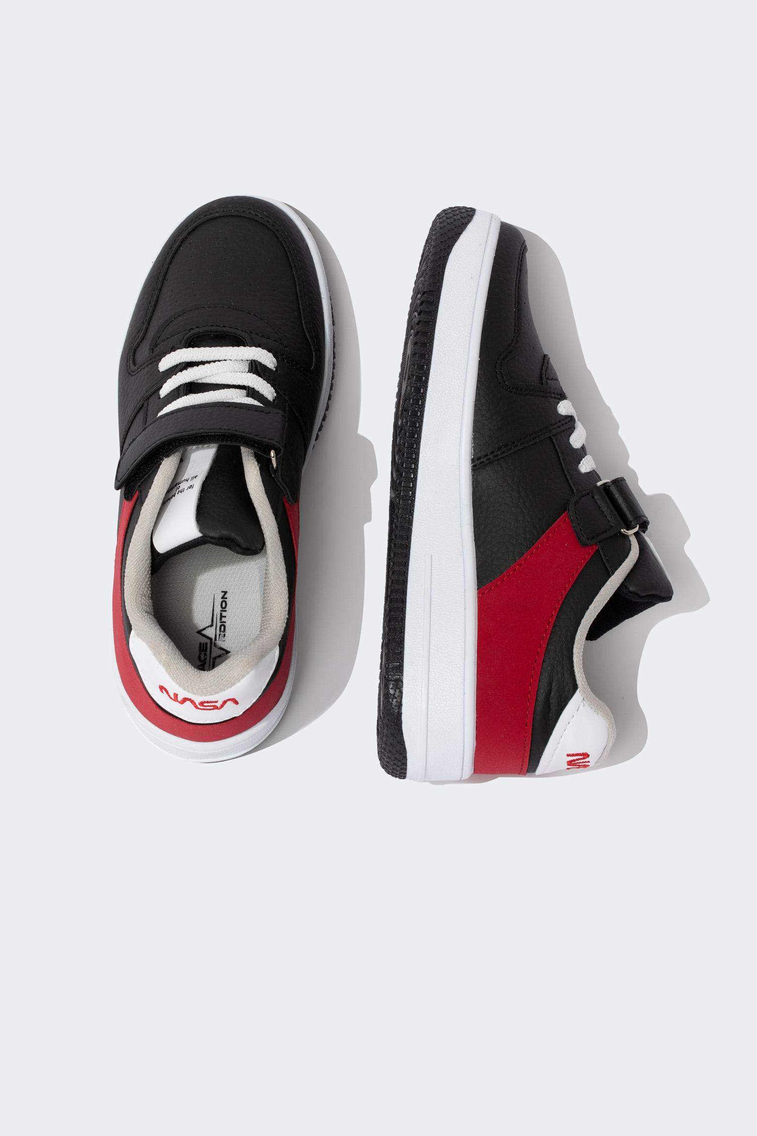 Baskets En Similicuir À Lacets À Semelle Haute Nasa Pour Garçon