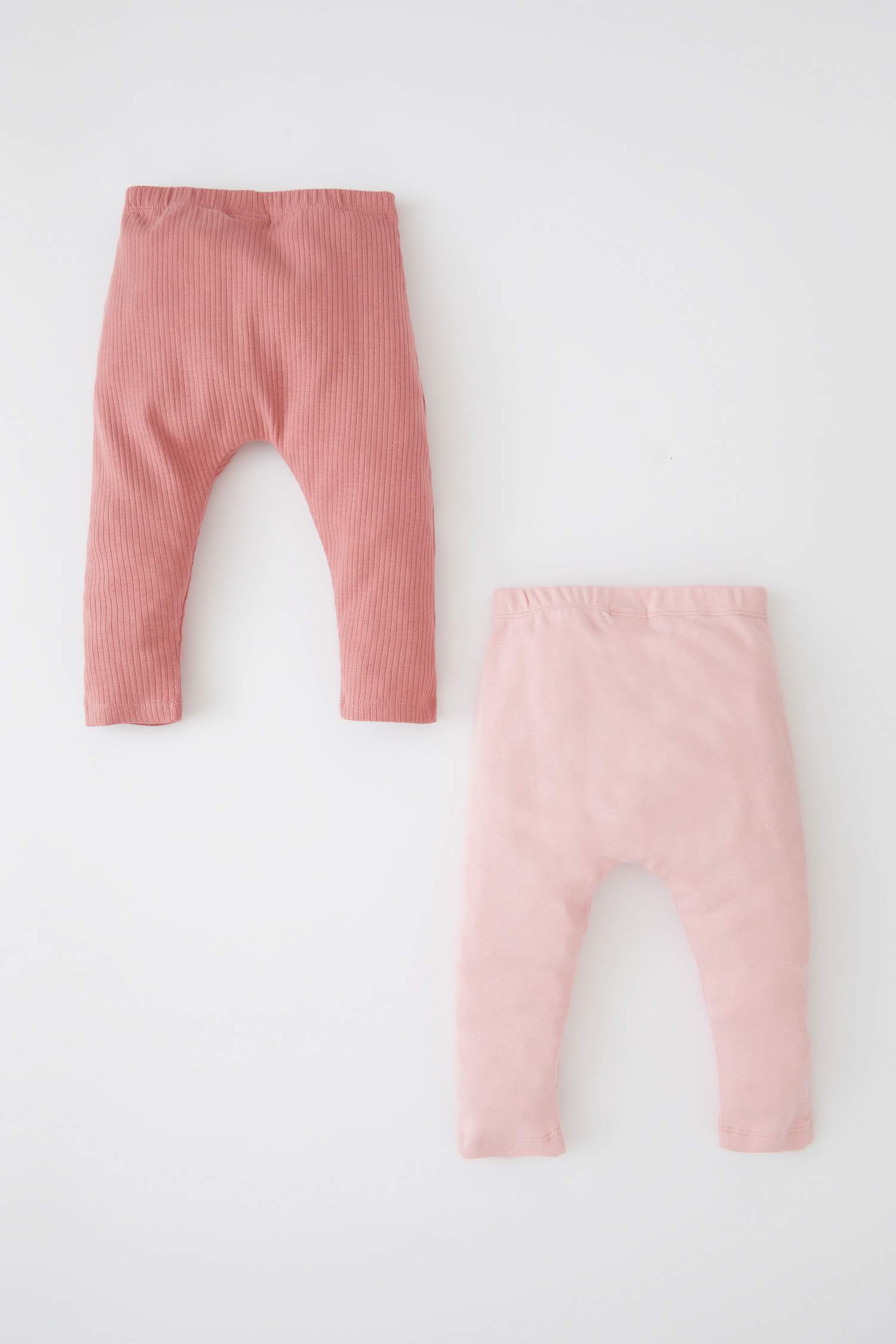 Штаны стандартного кроя для малышей девочек, 2 пары