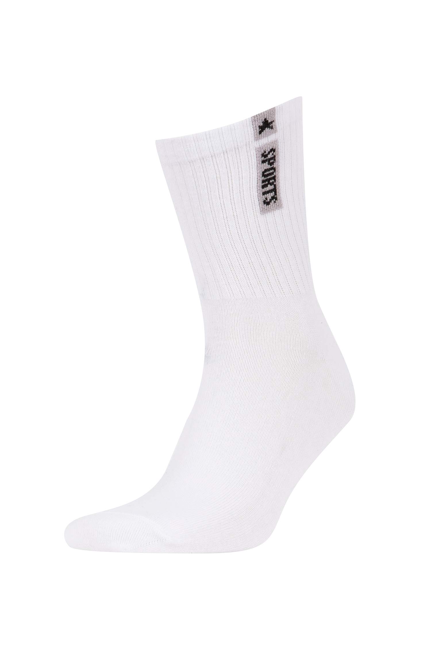 Man Slogan 5 Piece Long sock