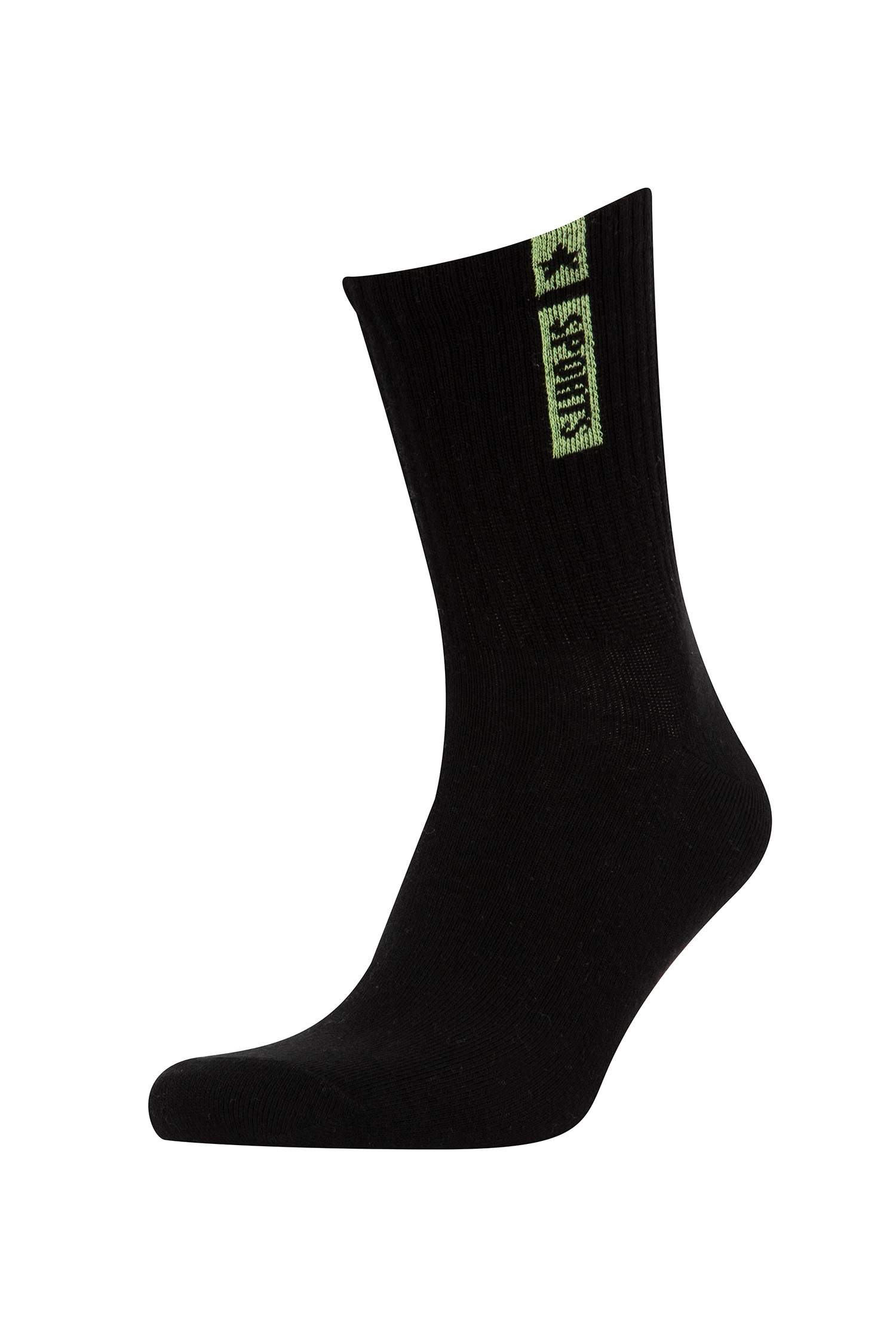 Man Slogan 5 Piece Long sock