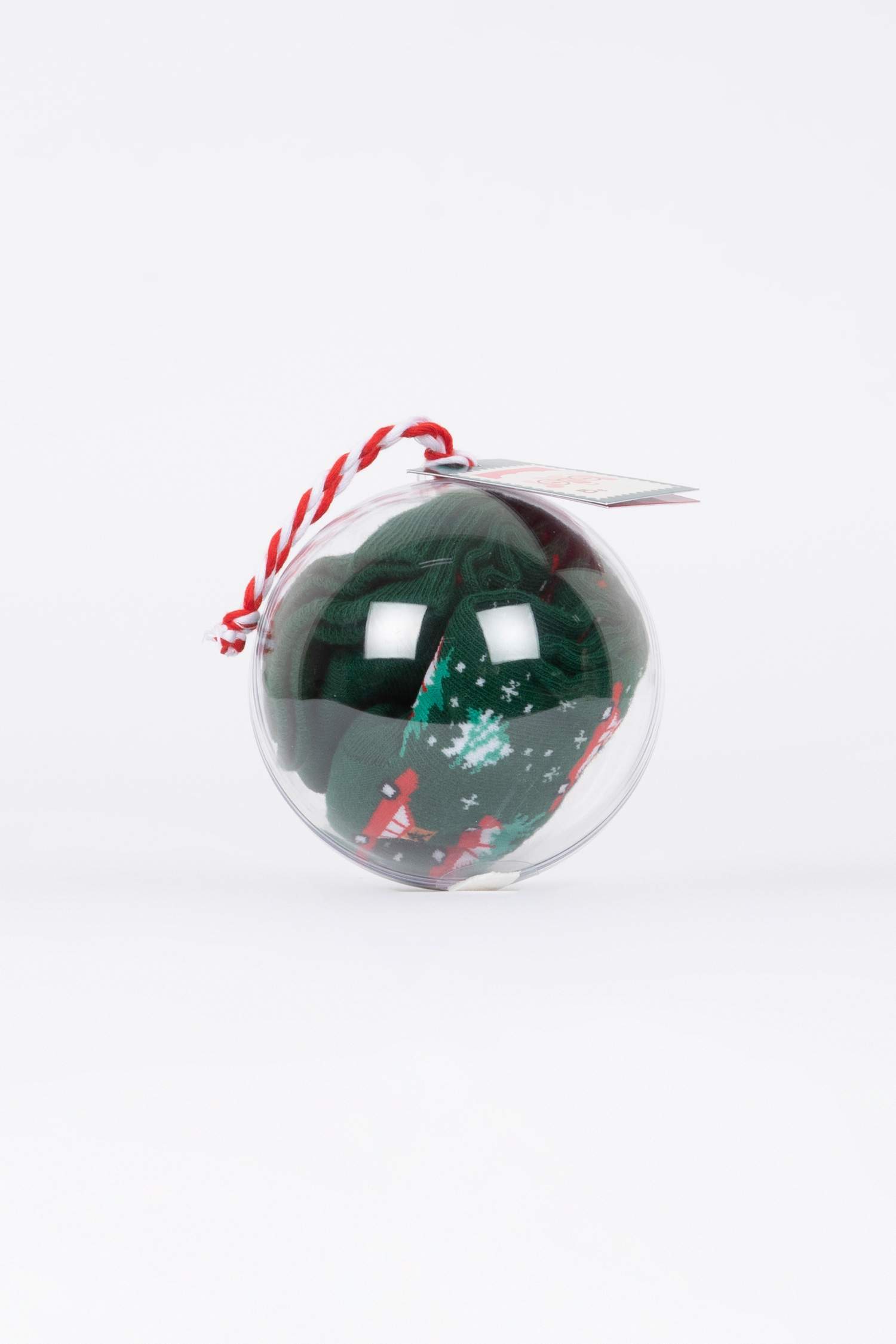 Erkek Yılbaşı Temalı Pamuklu Uzun Çorap