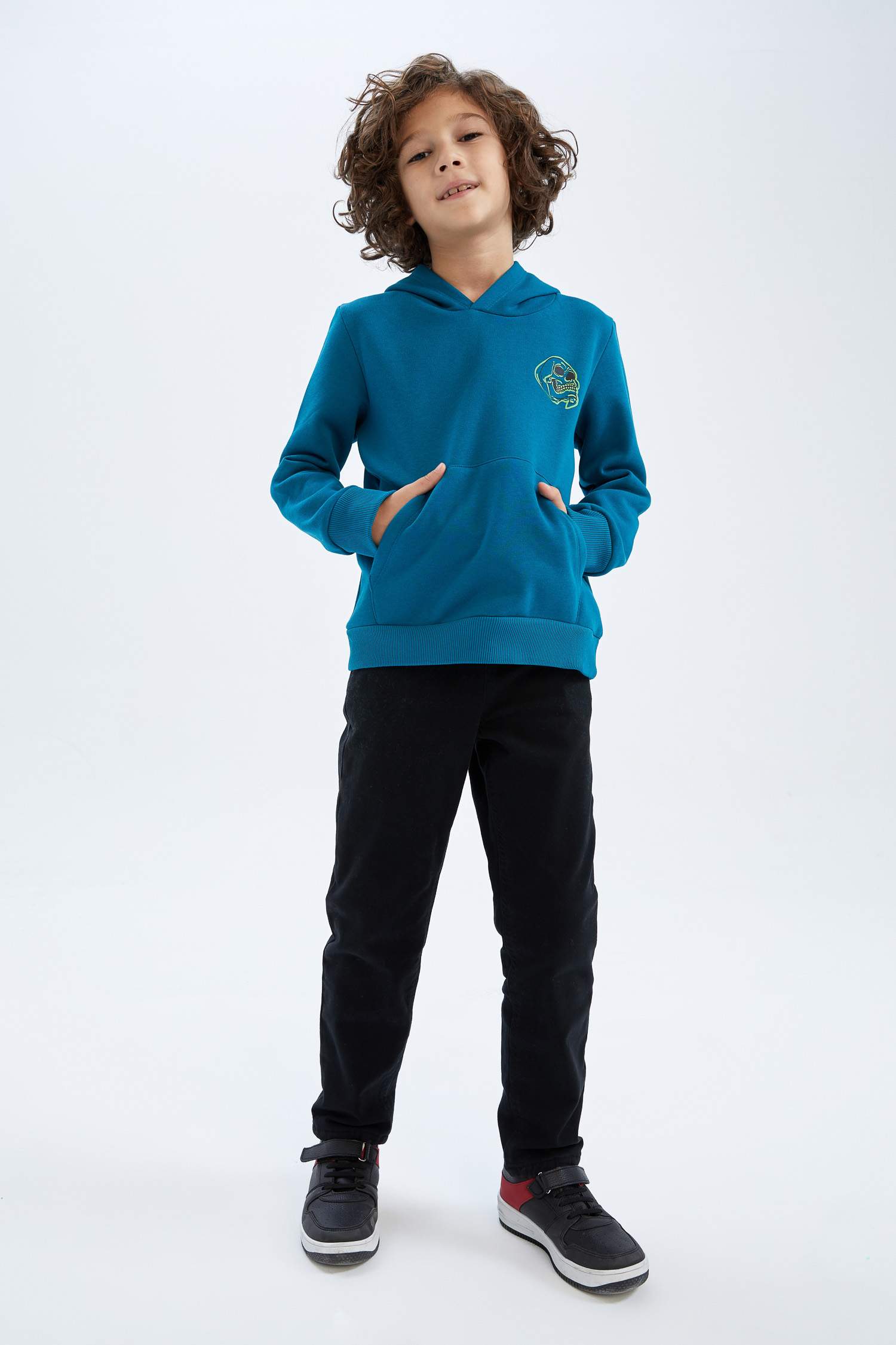 Erkek Çocuk Kapüşonlu Sweatshirt