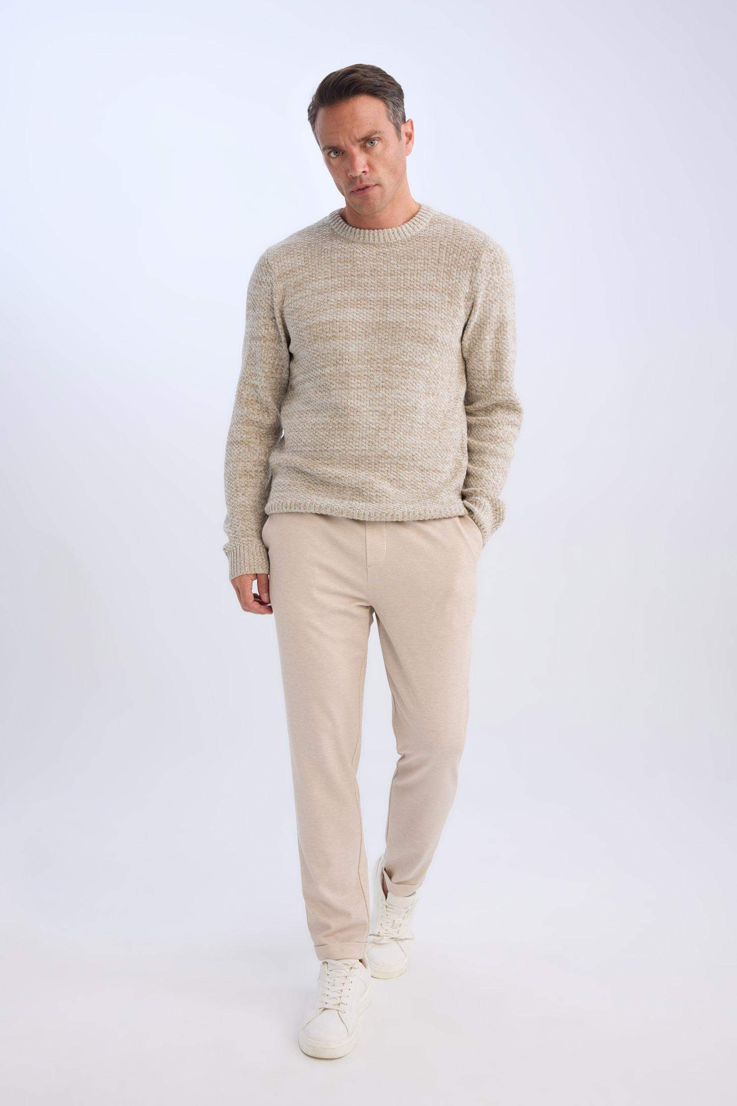 Jogger Duble Paça Yazlık Rahat Esnek Kumaş Pantolon