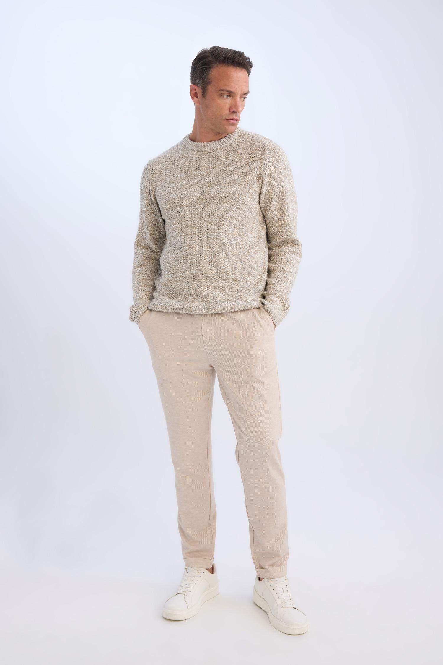 Jogger Duble Paça Yazlık Rahat Esnek Kumaş Pantolon