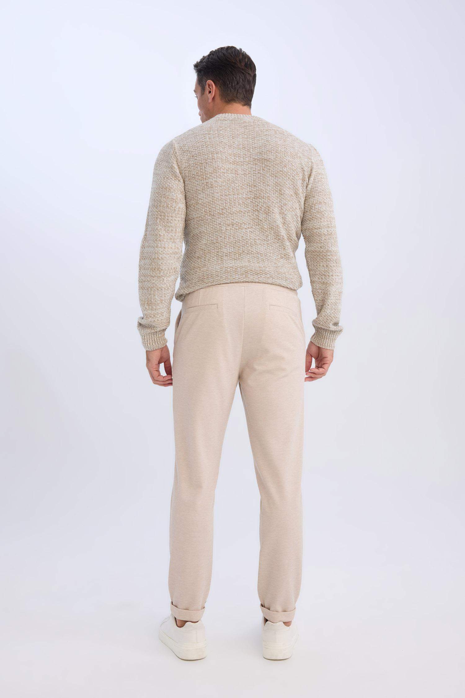 Jogger Duble Paça Yazlık Rahat Esnek Kumaş Pantolon