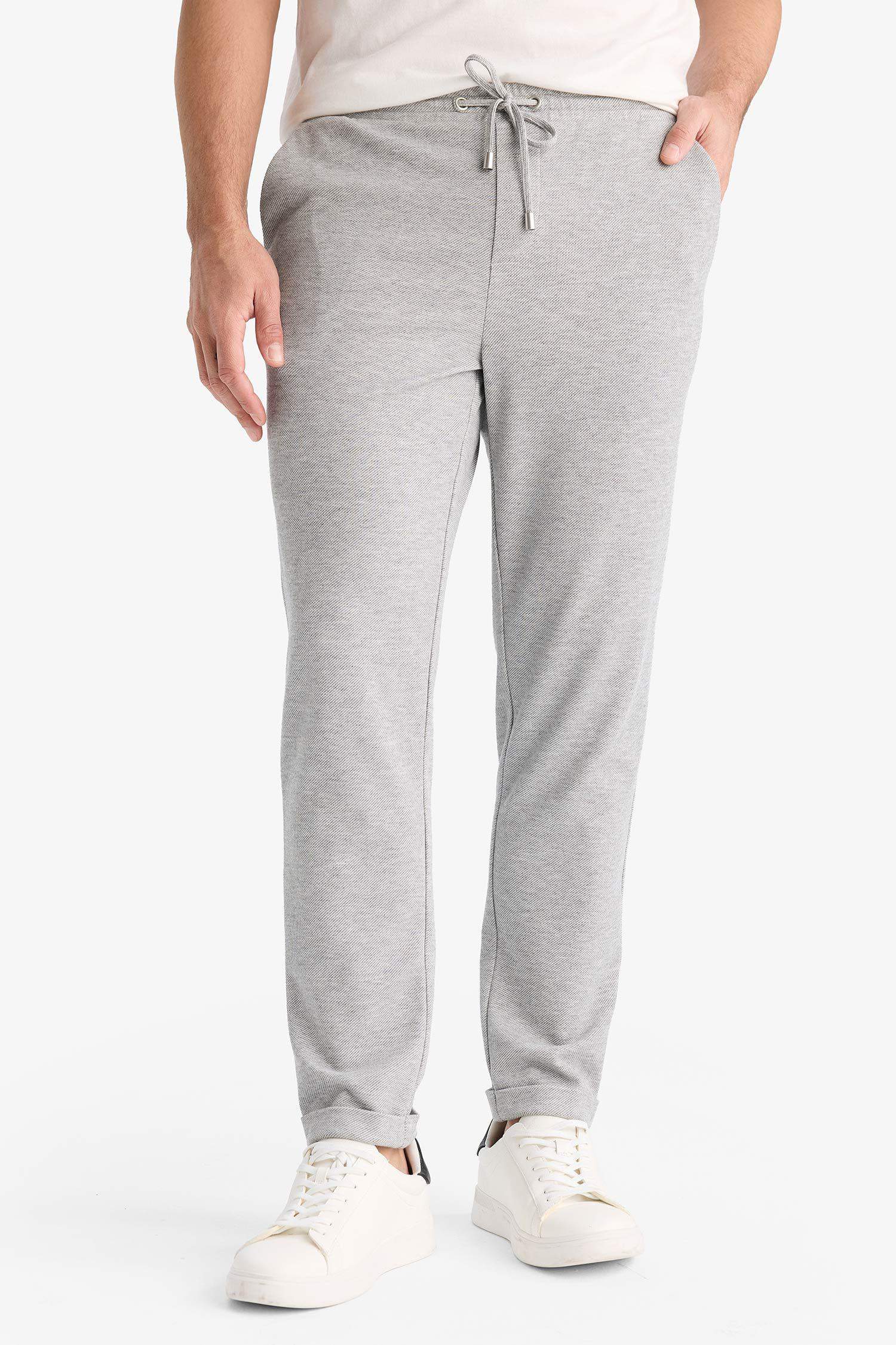 Jogger Duble Paça Yazlık Rahat Esnek Kumaş Pantolon