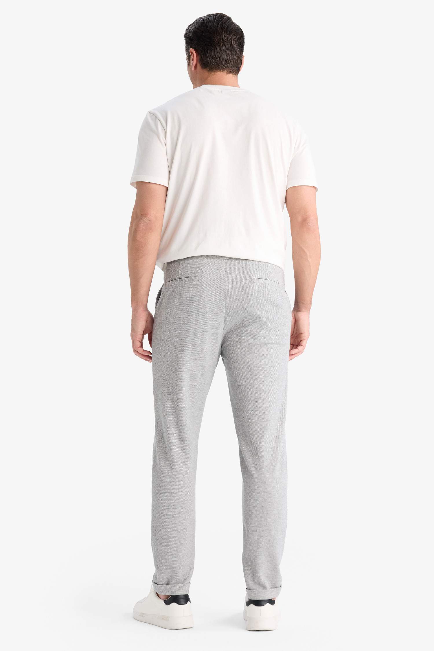 Jogger Duble Paça Yazlık Rahat Esnek Kumaş Pantolon