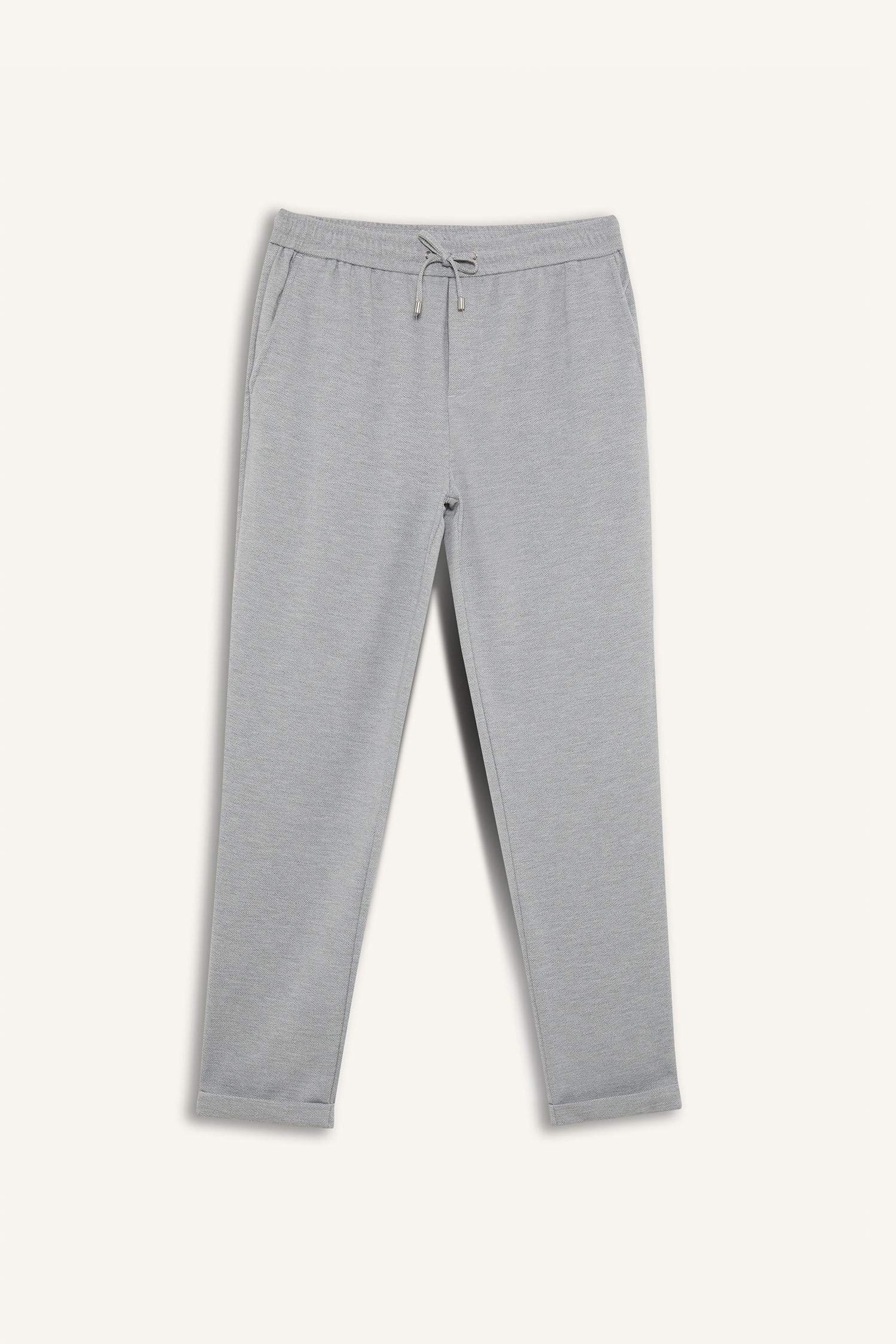 Jogger Duble Paça Yazlık Rahat Esnek Kumaş Pantolon