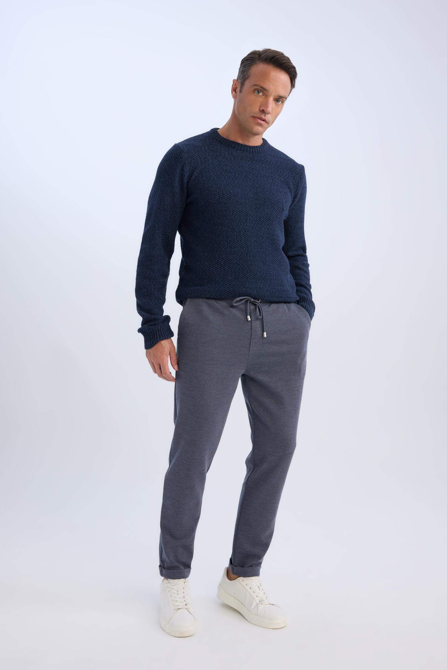 Jogger Duble Paça Yazlık Rahat Esnek Kumaş Pantolon