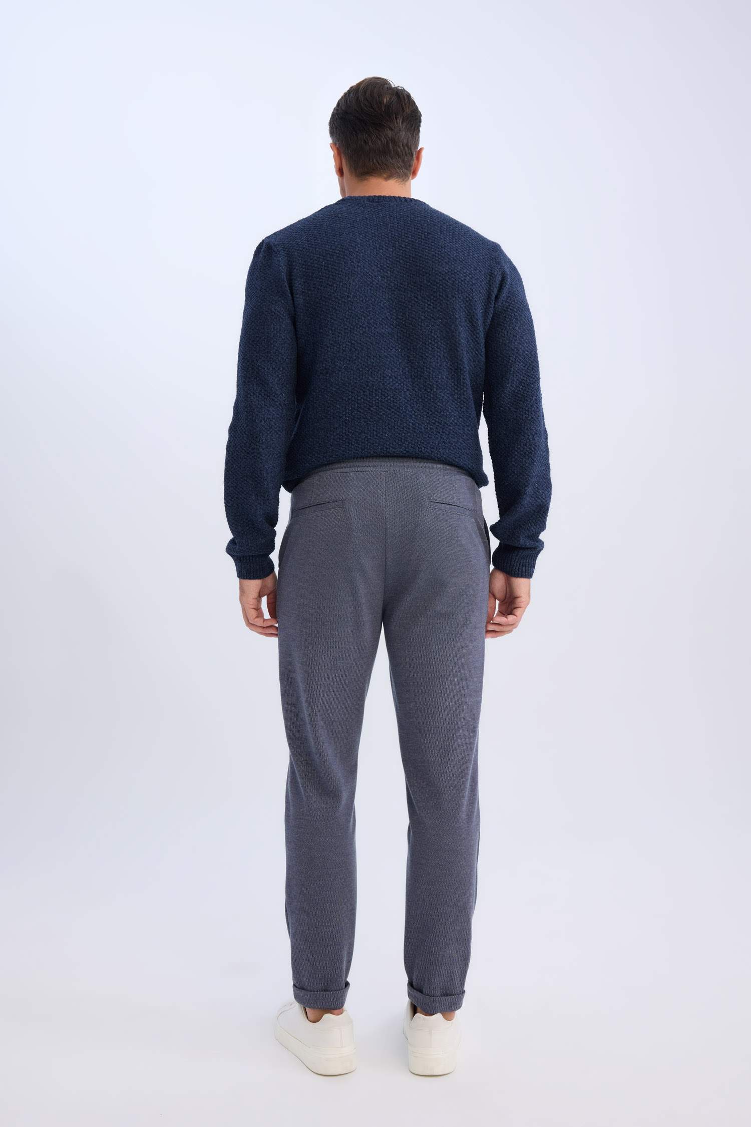 Jogger Duble Paça Yazlık Rahat Esnek Kumaş Pantolon