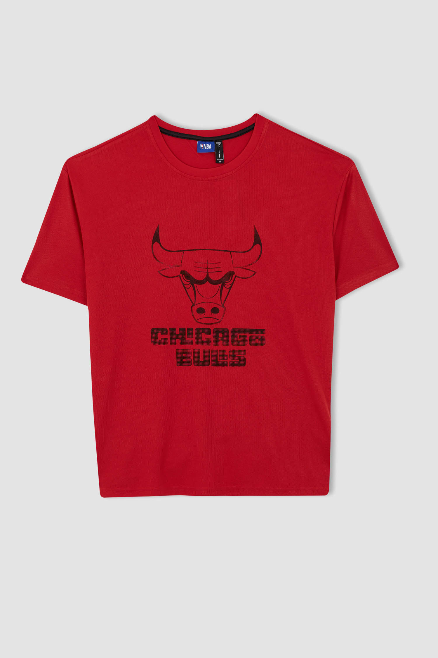 Red Man Defacto Fit NBA Chicago Bulls Licensed Cotton Combed T