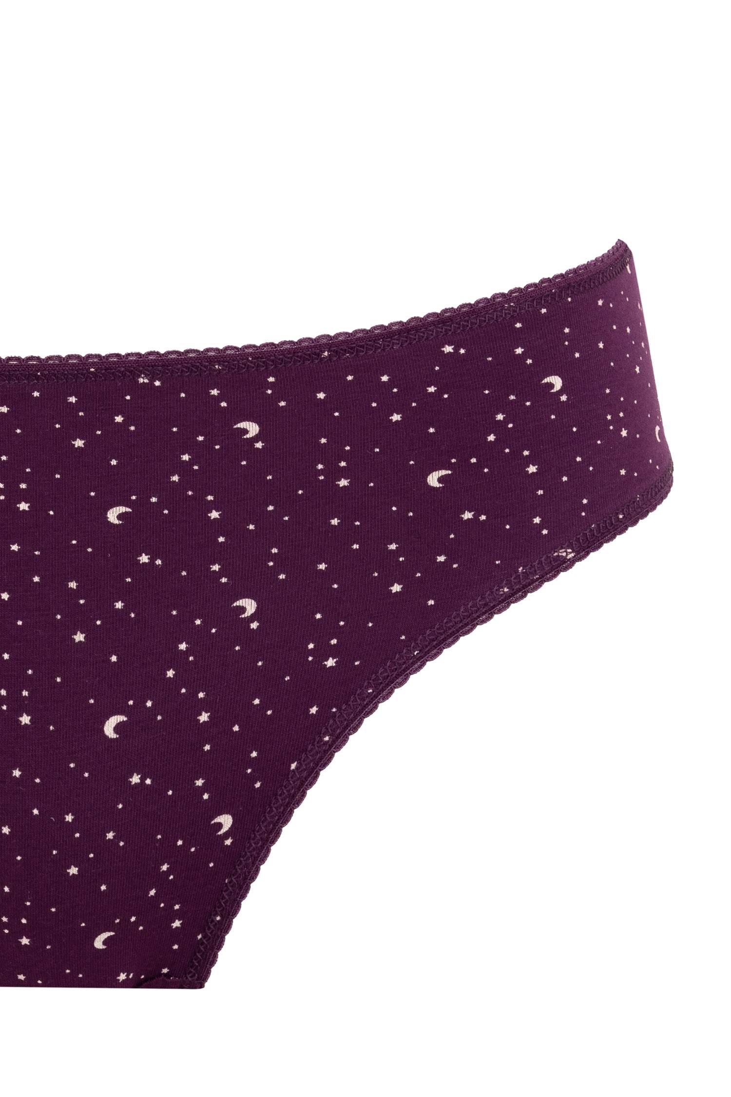 Lila Damen 3er Pack Slips 2891493 DeFacto