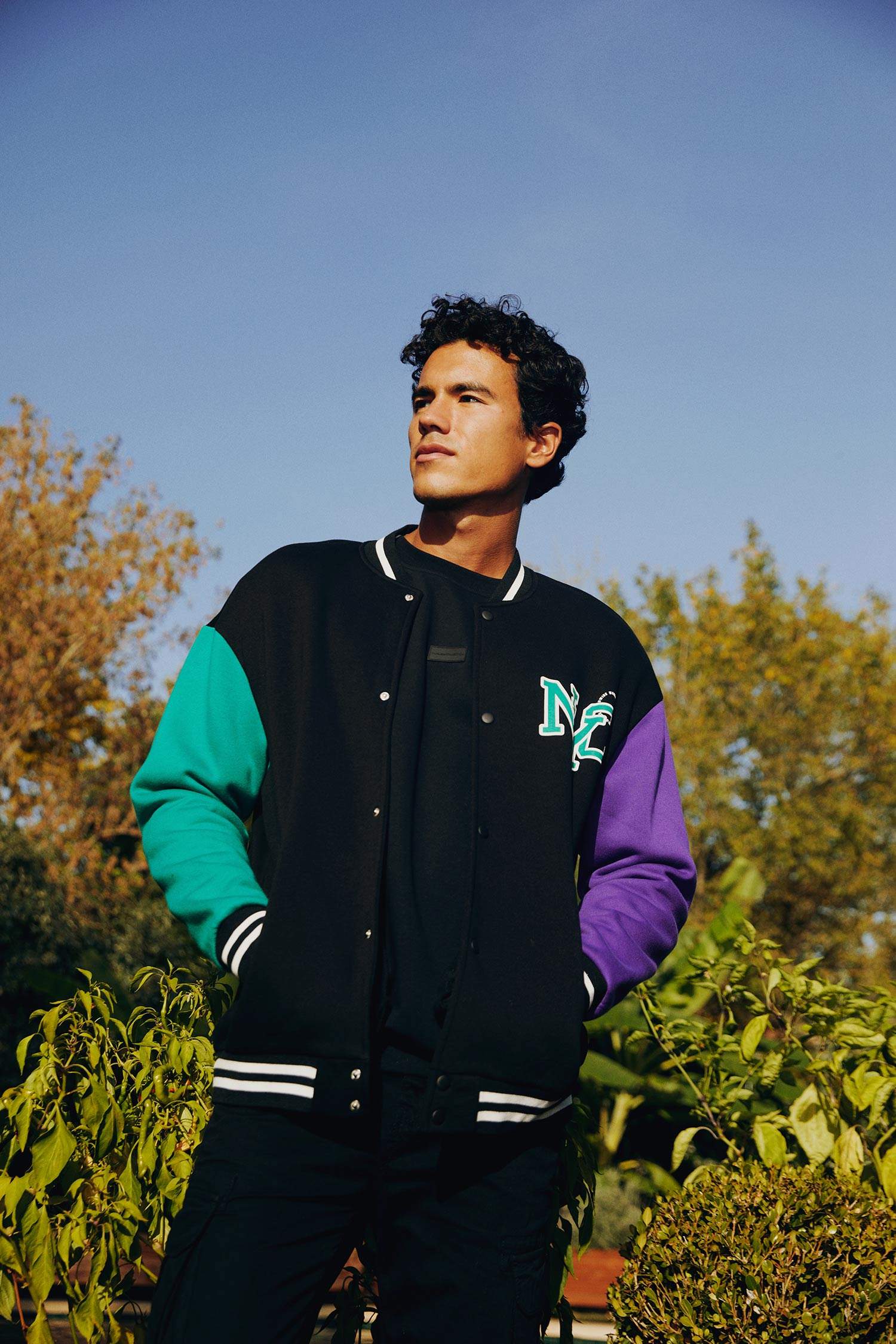 Кардиган оверсайз с принтом для мужчин