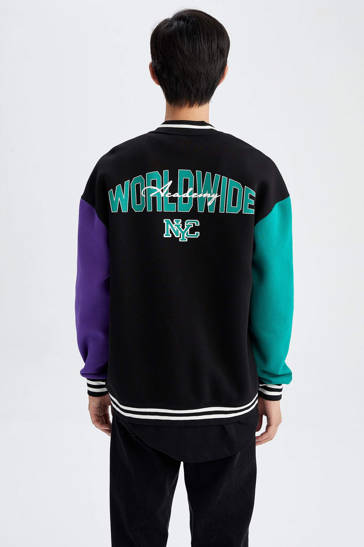 Кардиган оверсайз с принтом для мужчин