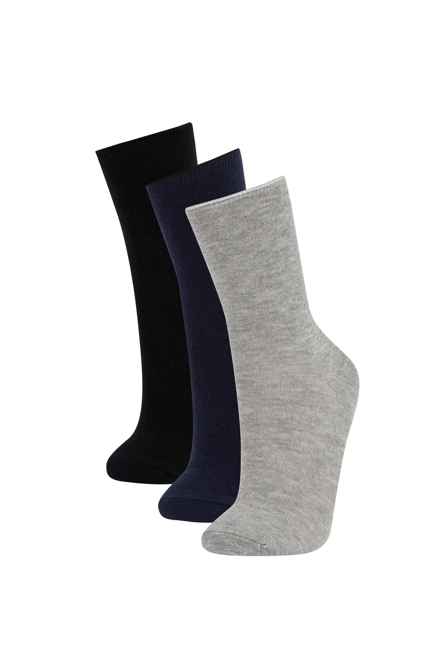 Mixed Color Boys & Teens Boy 3 piece Long sock 2566438 DeFacto