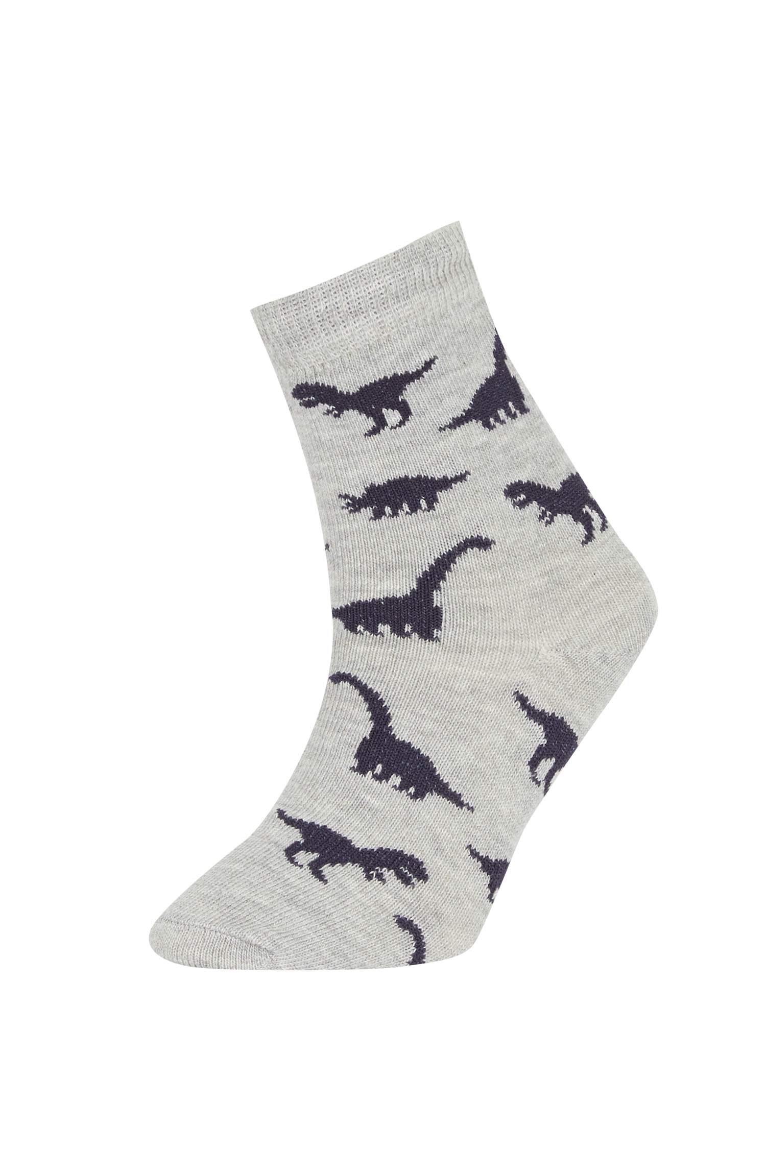 Mixed Color BOYS & TEENS Boy 5 Piece Long sock 2565466 DeFacto