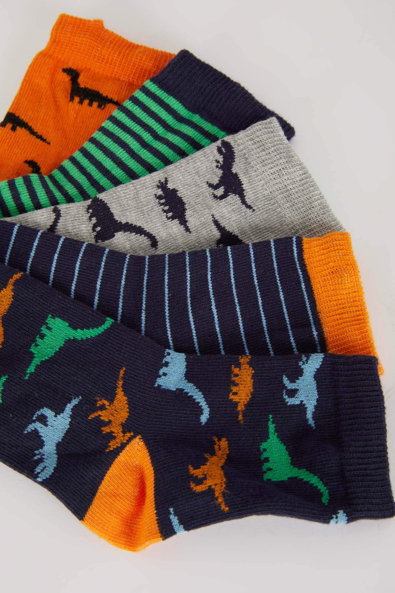 Mixed Color BOYS & TEENS Boy 5 Piece Long sock 2565466 DeFacto