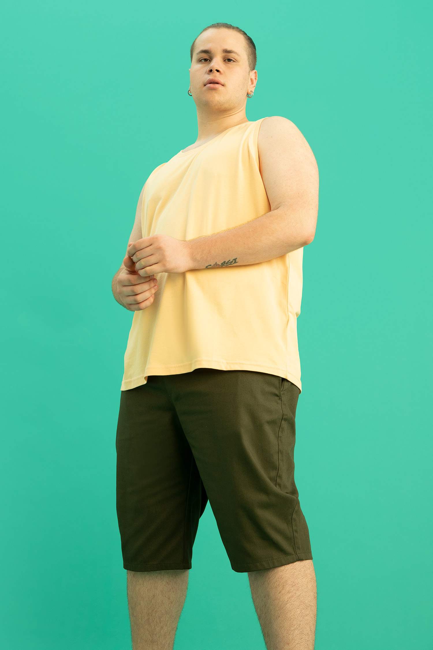 Defacto Plus Regular Fit Bermuda