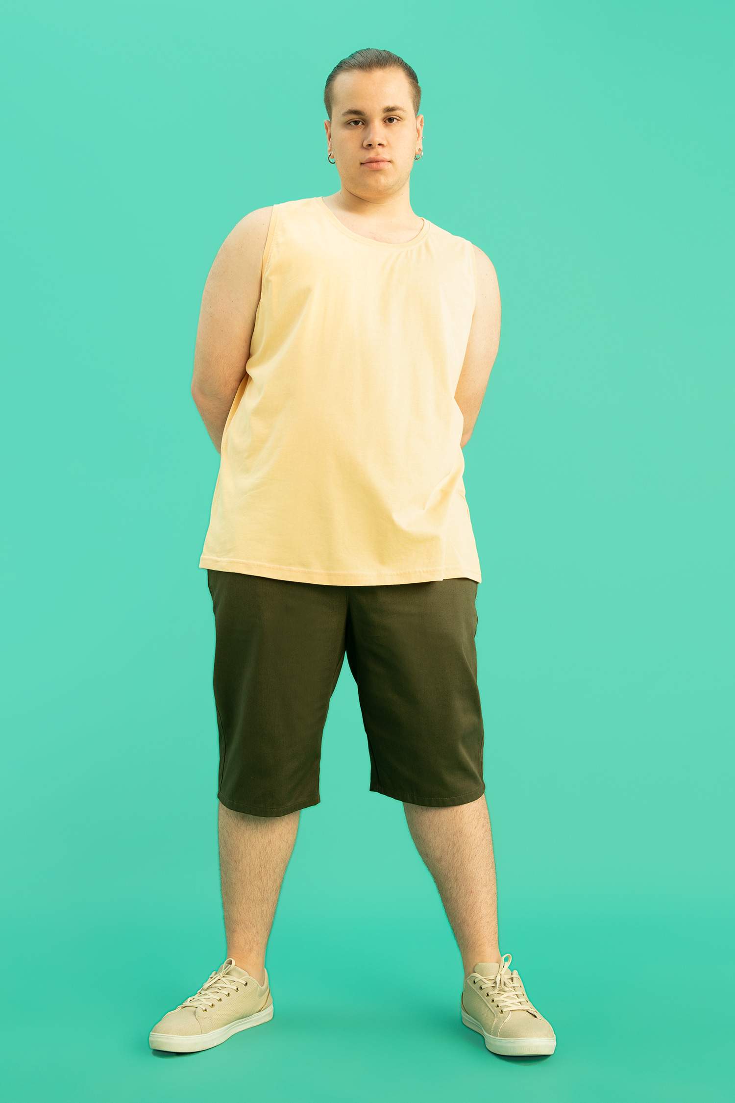 Defacto Plus Regular Fit Bermuda